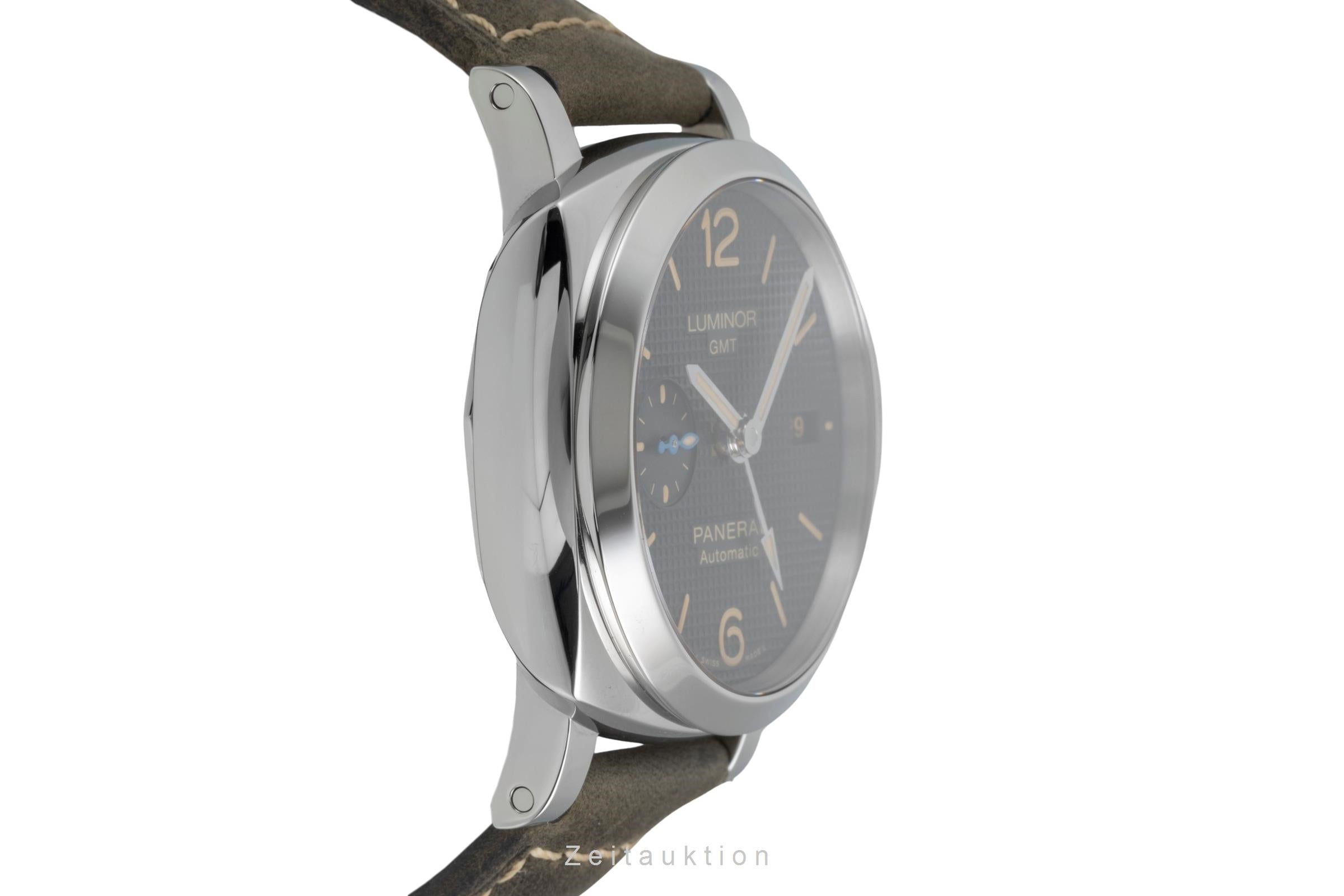 Panerai Luminor GMT steel automatic men's watch PAM01535 LP: 9600EUR  [2604441]