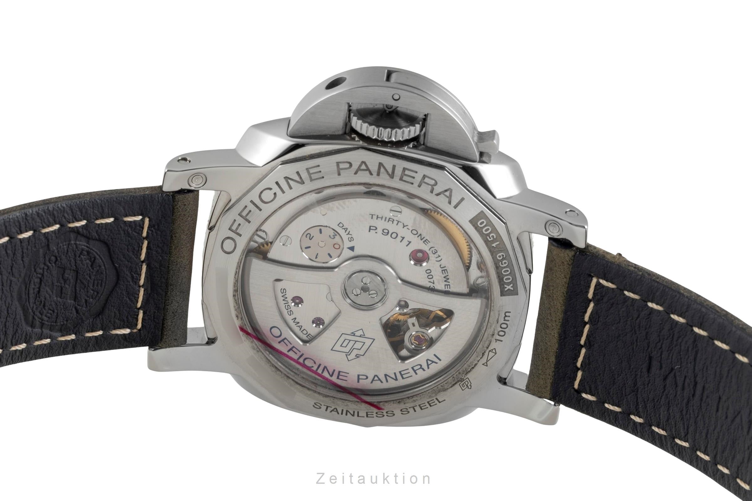 Panerai Luminor GMT steel automatic men's watch PAM01535 LP: 9600EUR  [2604441]
