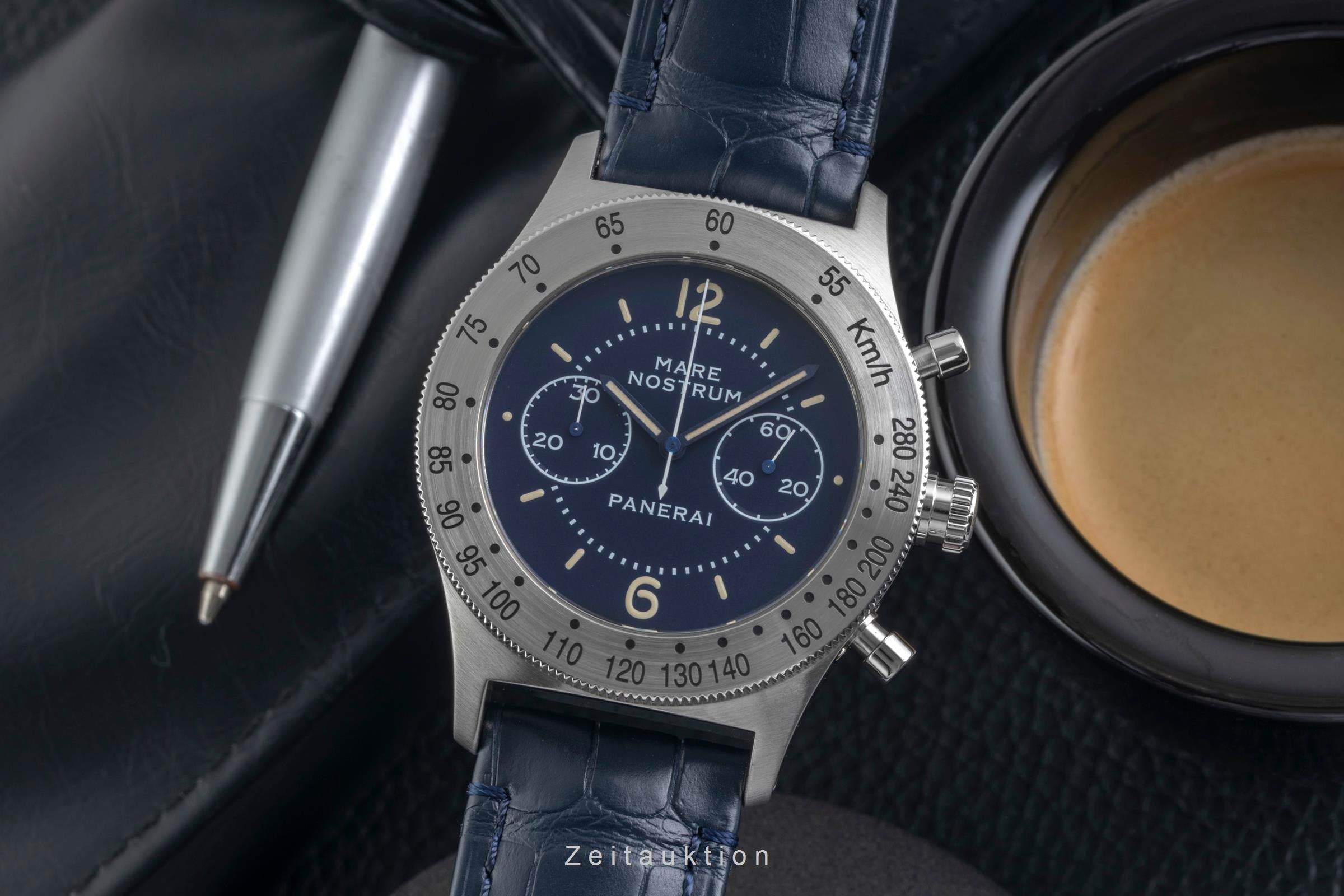 Panerai Mare Nostrum Chronograph Handaufzug Ref. PAM00716 Papiere 2024 [2604442]