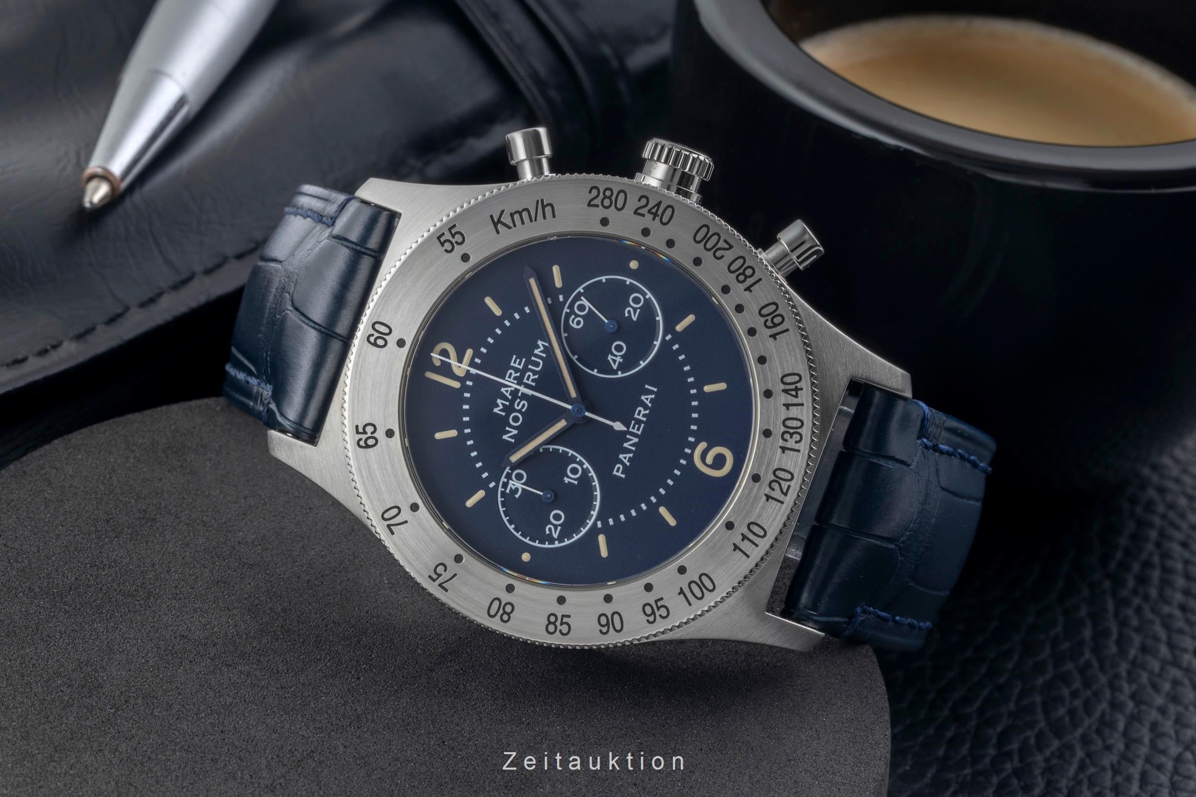 Panerai Mare Nostrum Chronograph Handaufzug Ref. PAM00716 Papiere 2024 [2604442]