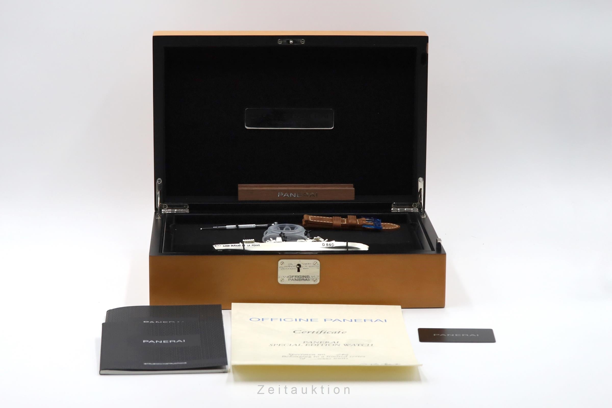 Panerai Mare Nostrum Chronograph Handaufzug Ref. PAM00716 Papiere 2024 [2604442]