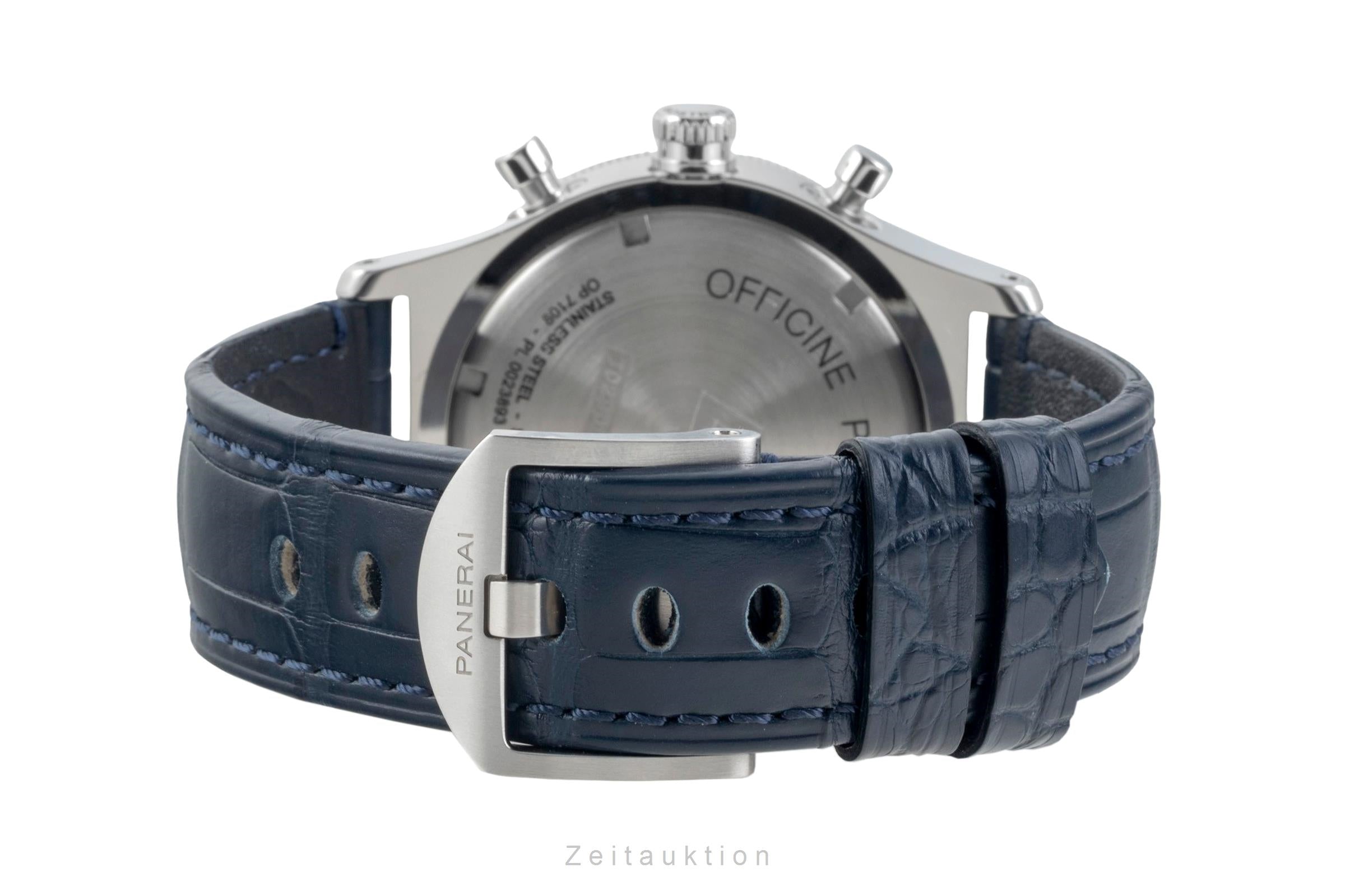 Panerai Mare Nostrum Chronograph Handaufzug Ref. PAM00716 Papiere 2024 [2604442]