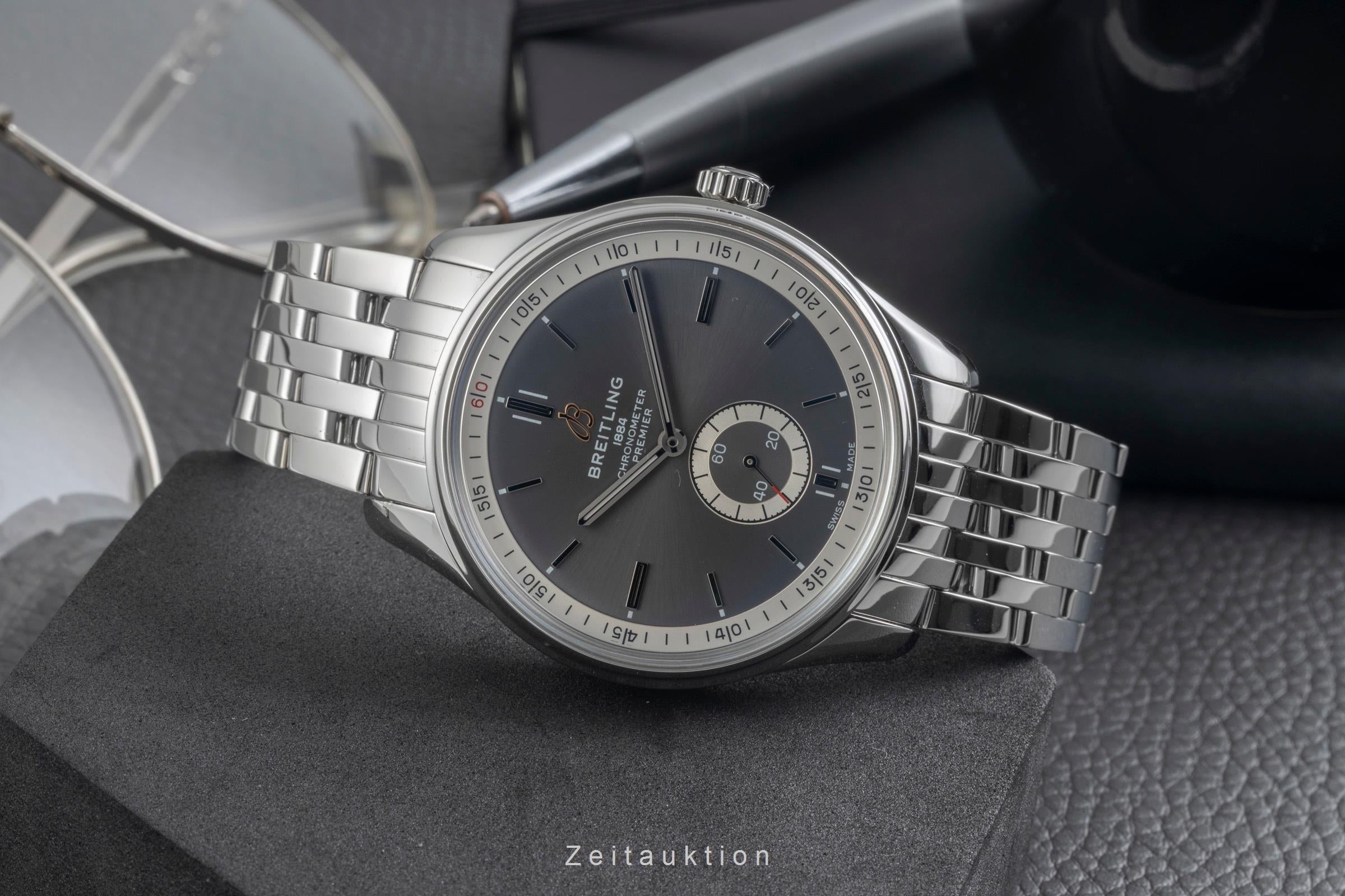 Breitling Premier steel automatic men's watch A37340351B1A1 LP: 5500EUR  [2604444]