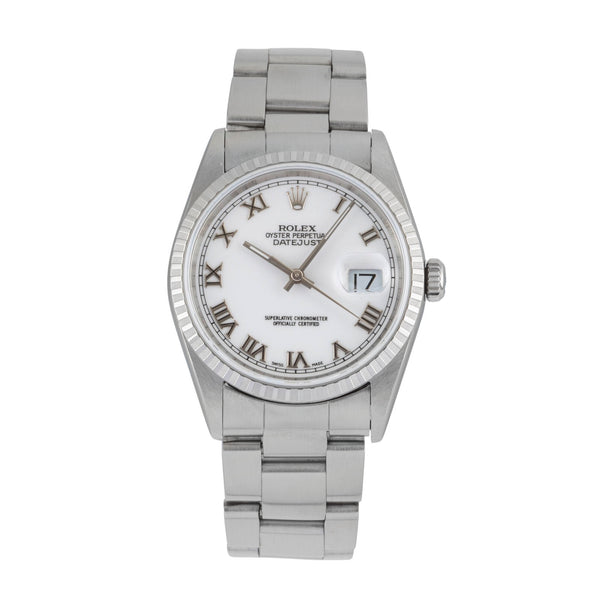 Rolex Datejust steel automatic men's watch 16220  [2604445]
