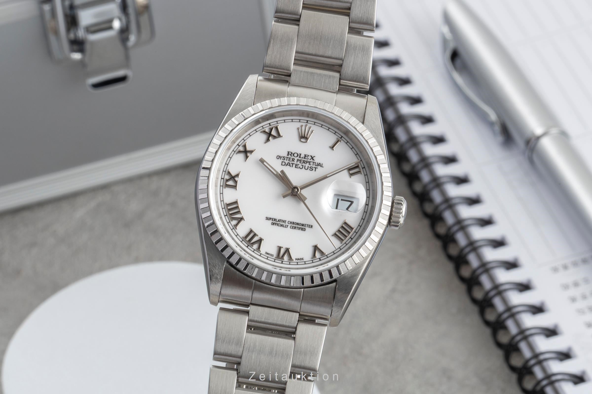 Rolex Datejust steel automatic men's watch 16220  [2604445]