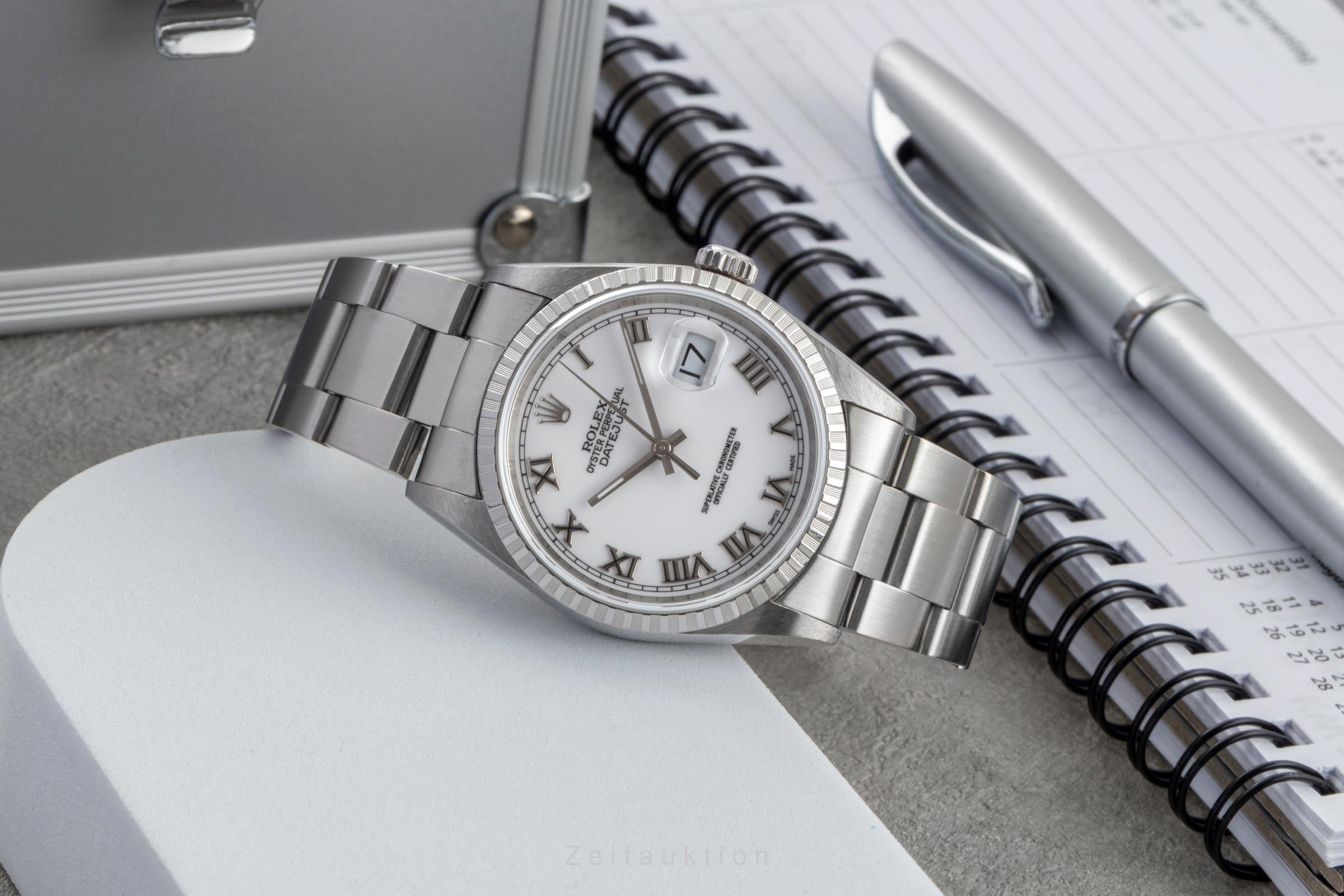 Rolex Datejust steel automatic men's watch 16220  [2604445]