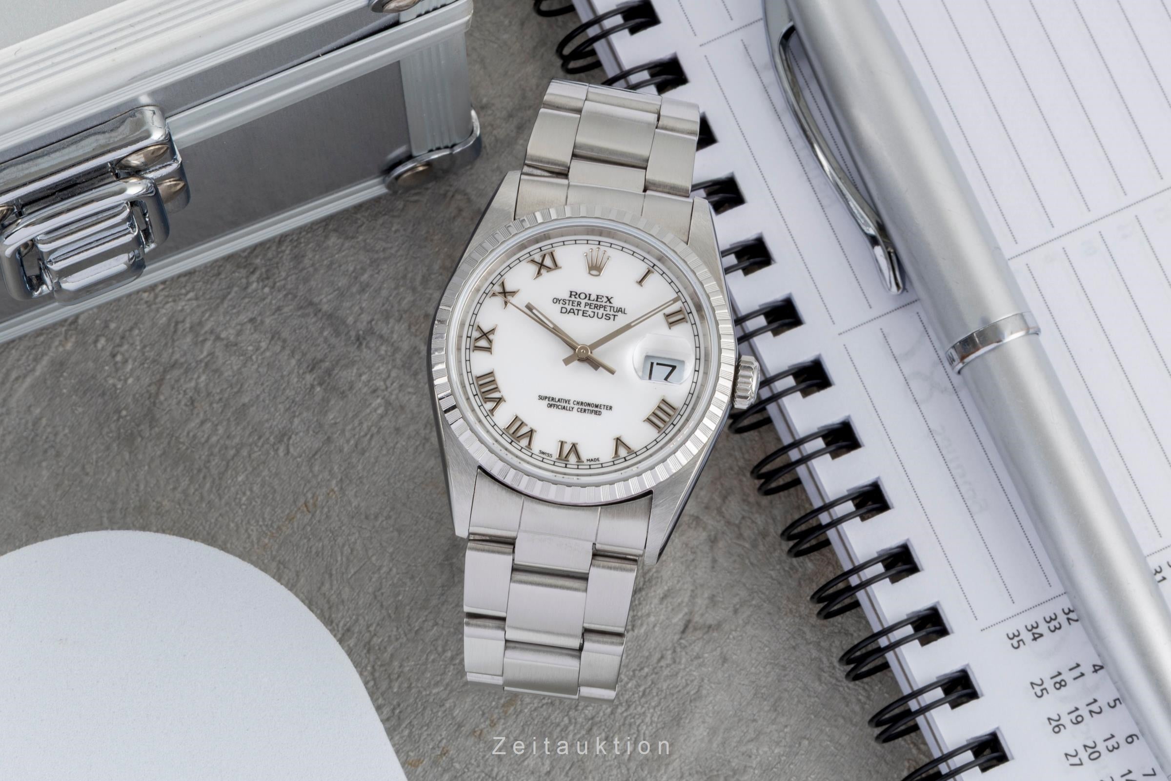 Rolex Datejust steel automatic men's watch 16220  [2604445]