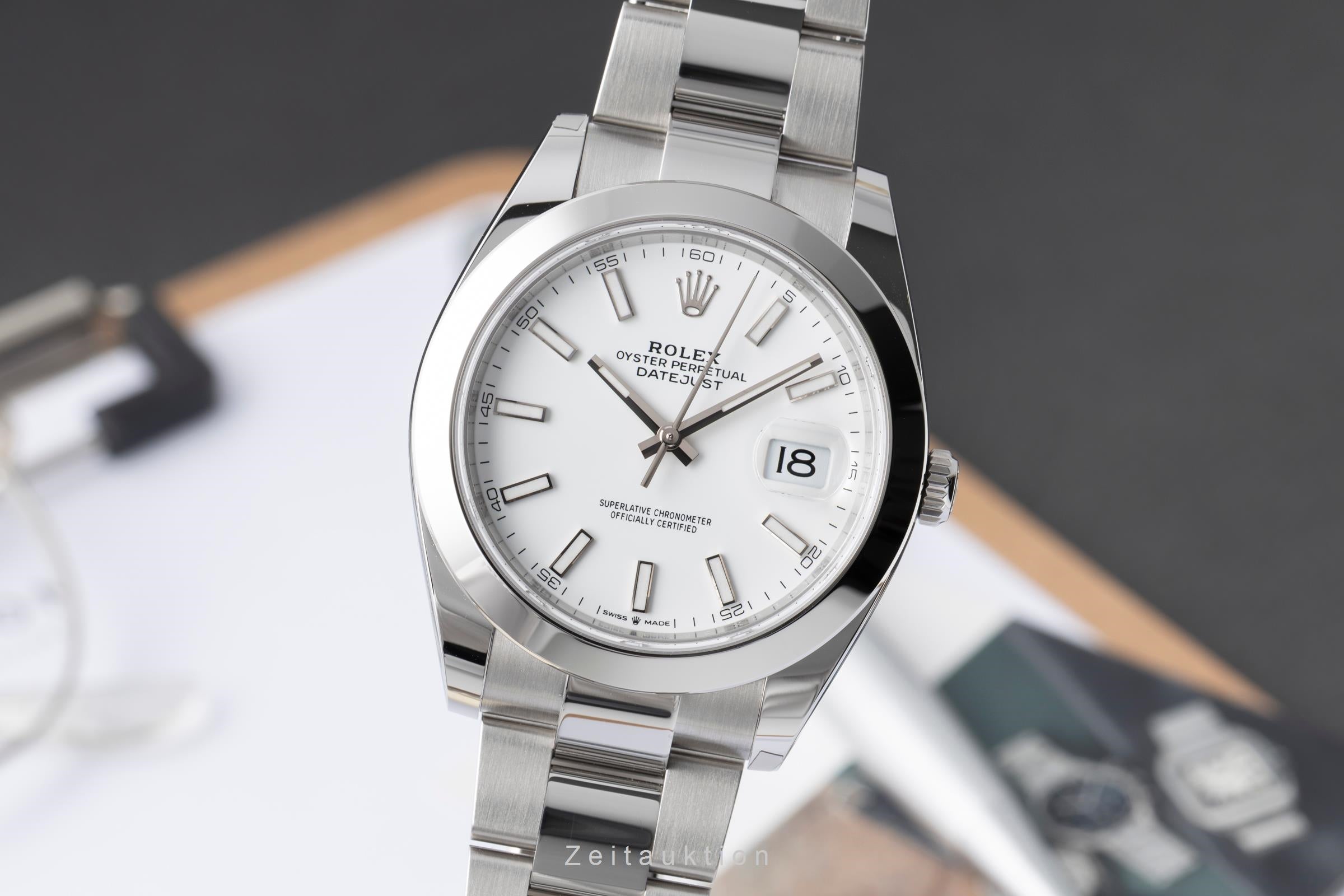 Rolex Datejust acero automático reloj para caballeros 126300  [2604446]