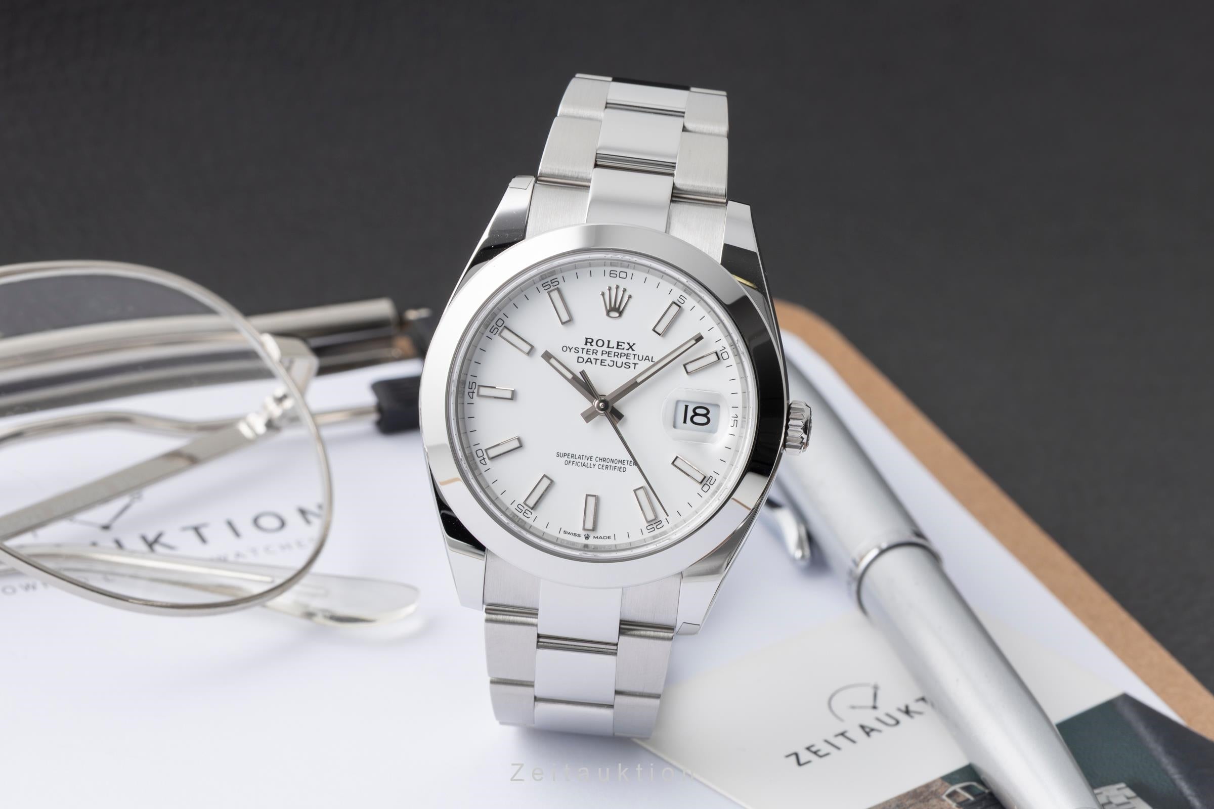 Rolex Datejust acero automático reloj para caballeros 126300  [2604446]