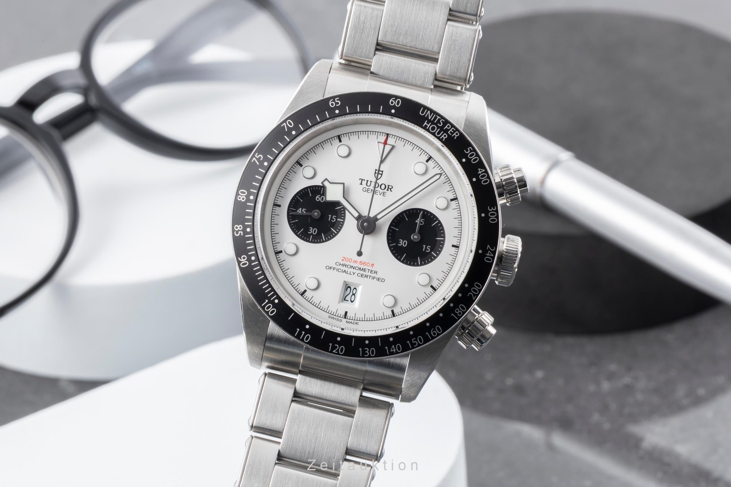 Tudor Black Bay 41 Chronograph Stahl Automatik Herrenuhr Ref. M79360N-0002 B&P [2604447]
