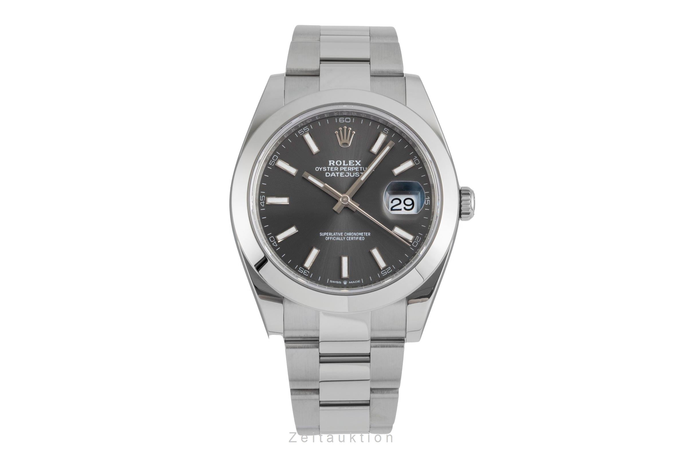 Rolex Datejust acero automático reloj para caballeros 126300  [2604448]