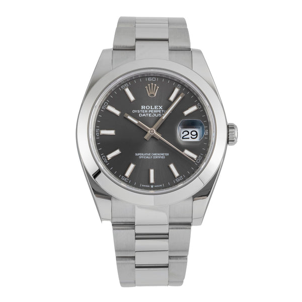 Rolex Datejust acero automático reloj para caballeros 126300  [2604448]