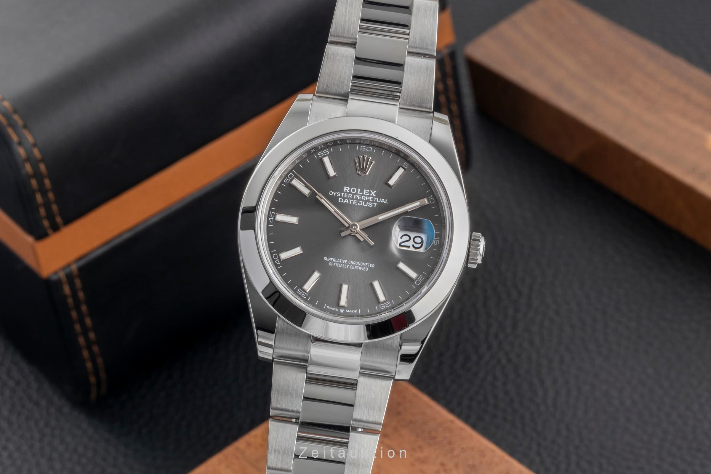 Rolex Datejust acero automático reloj para caballeros 126300  [2604448]