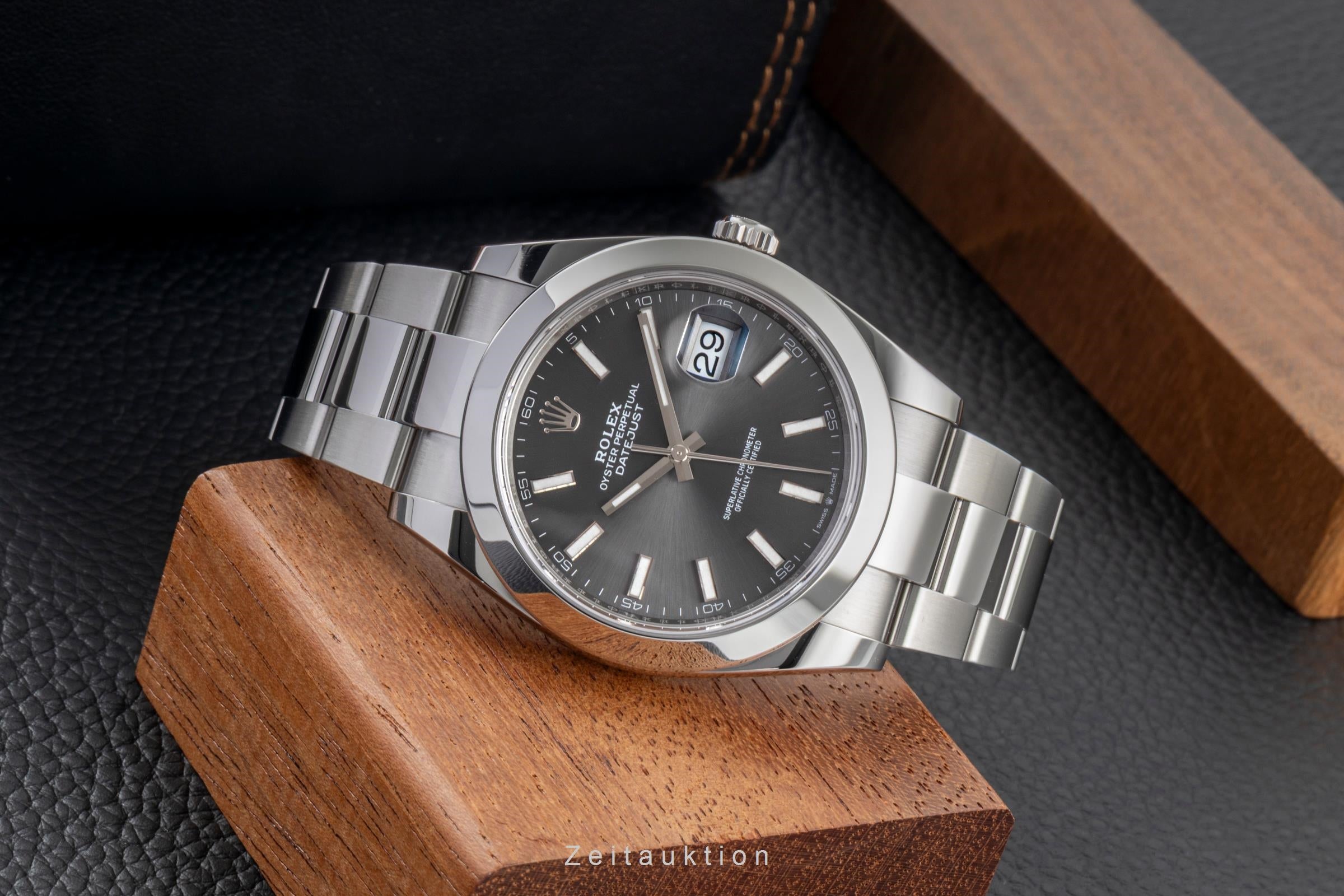 Rolex Datejust acero automático reloj para caballeros 126300  [2604448]