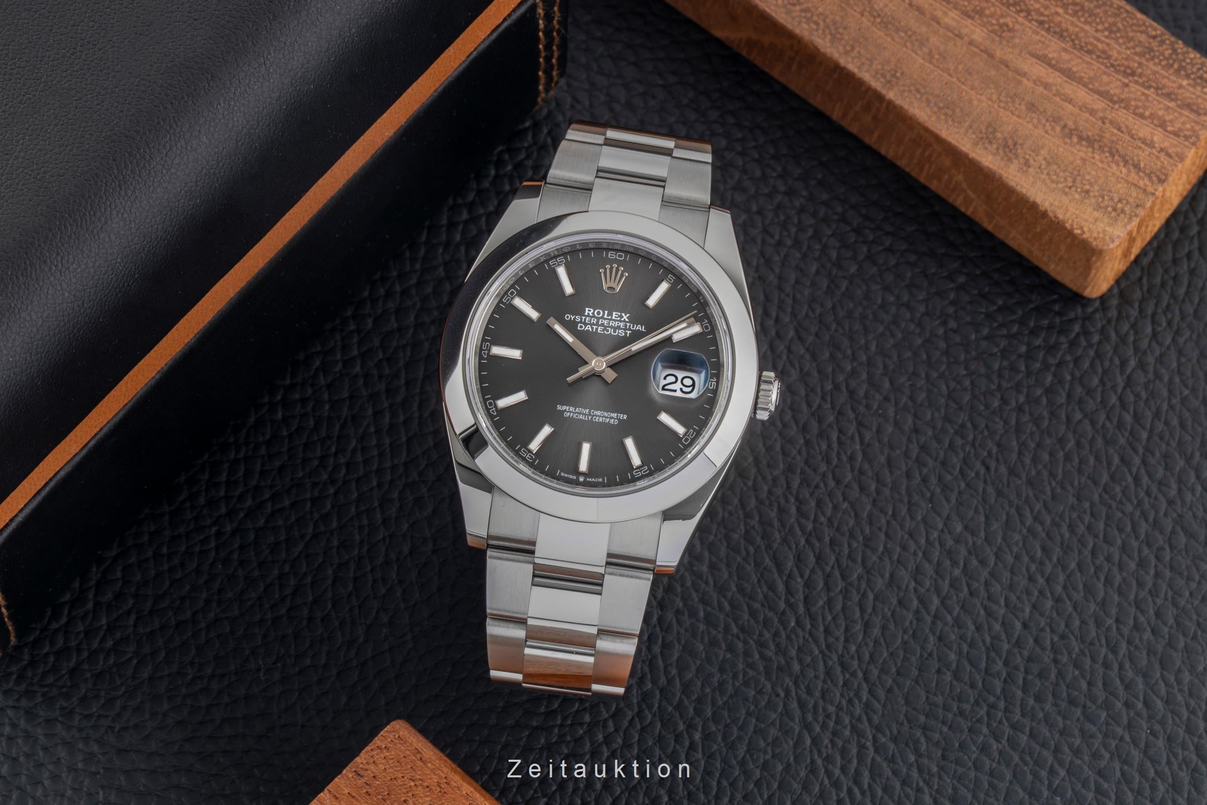 Rolex Datejust acero automático reloj para caballeros 126300  [2604448]