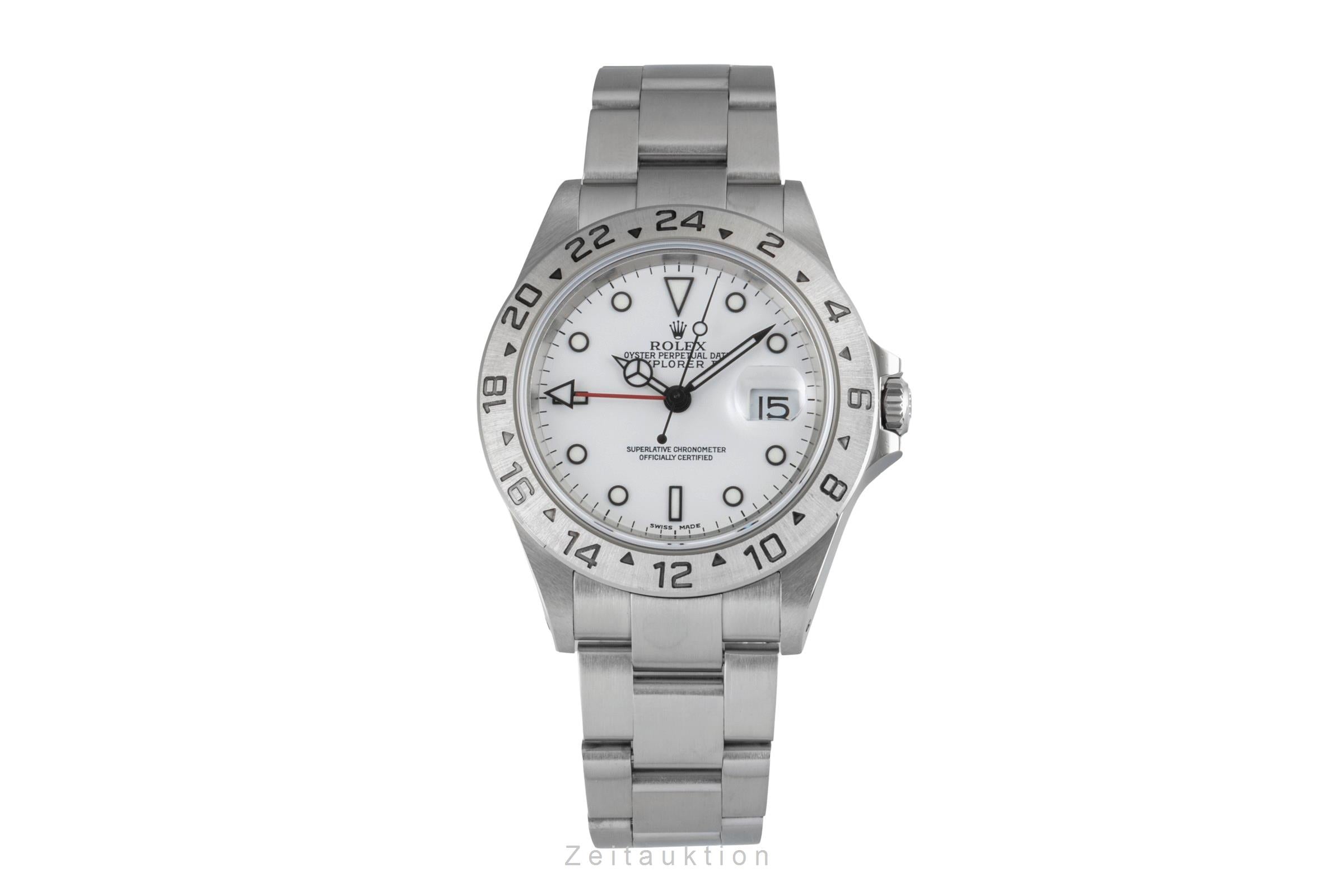 Rolex Explorer II acero automático reloj para caballeros 16570  [2604449]