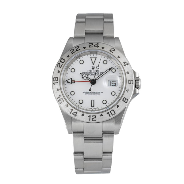 Rolex Explorer II acero automático reloj para caballeros 16570  [2604449]
