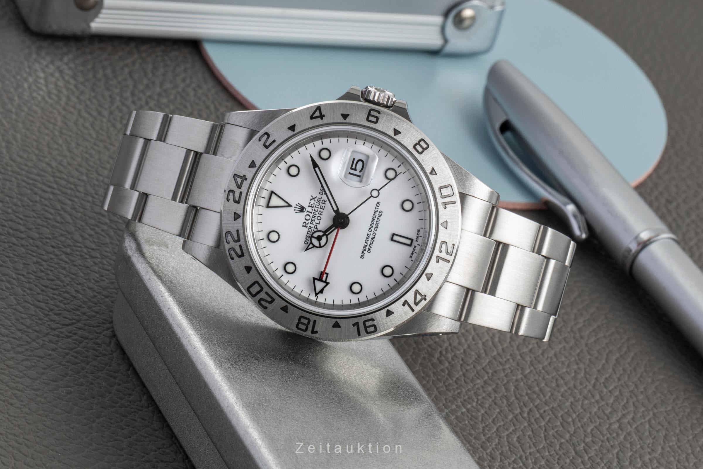 Rolex Explorer II acero automático reloj para caballeros 16570  [2604449]