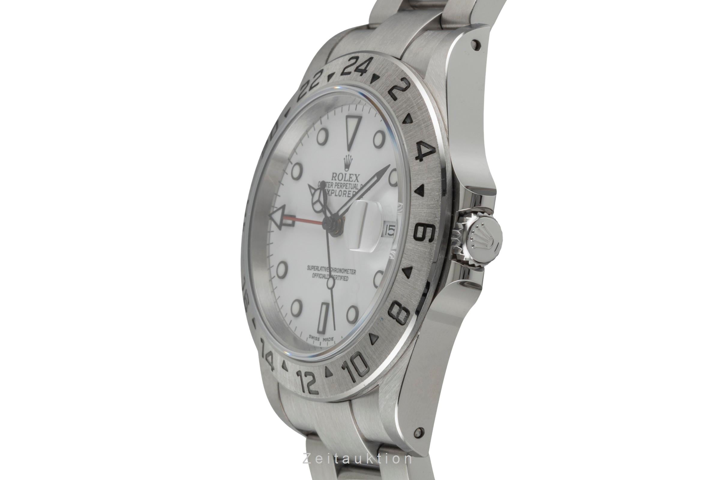 Rolex Explorer II acero automático reloj para caballeros 16570  [2604449]