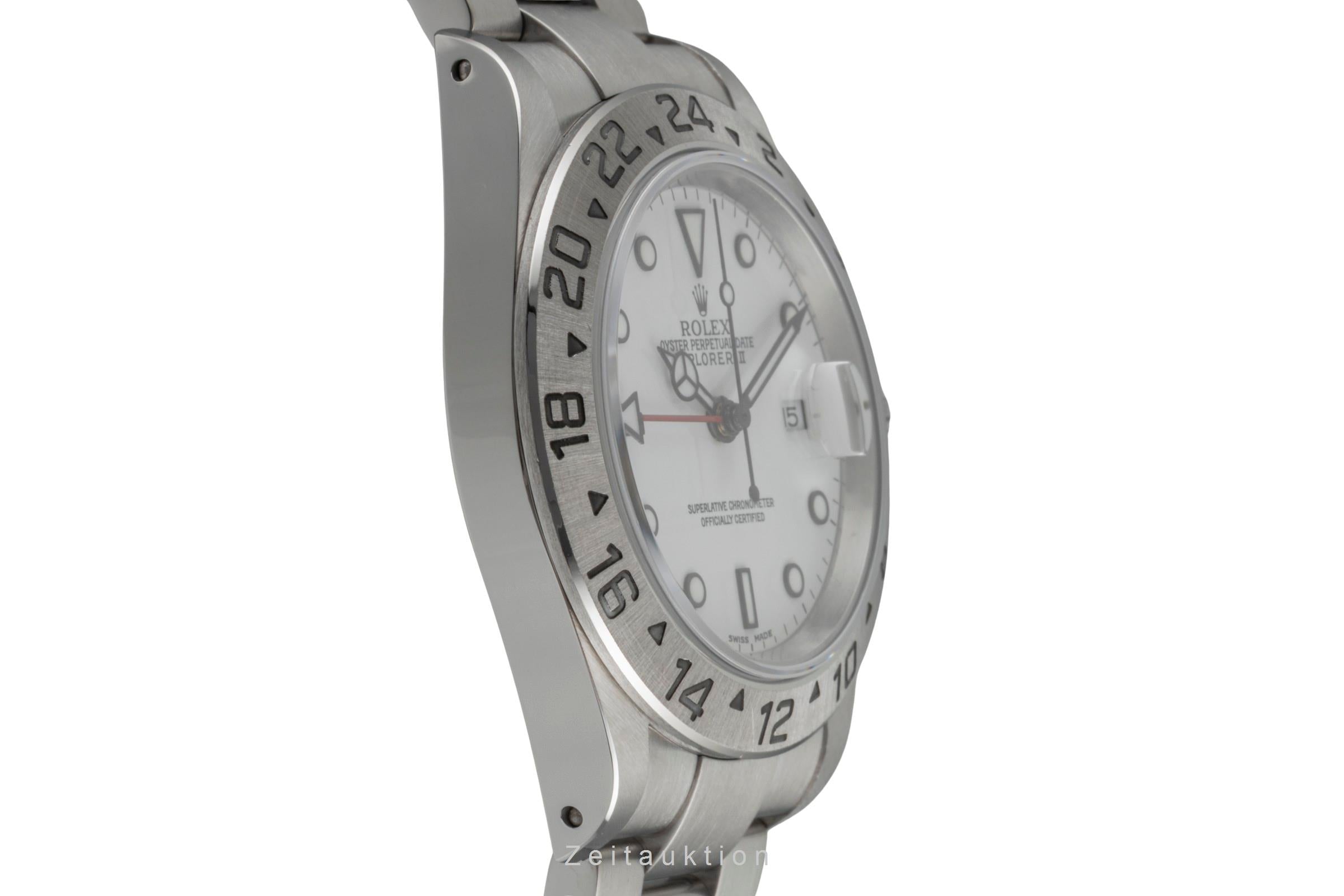 Rolex Explorer II acero automático reloj para caballeros 16570  [2604449]