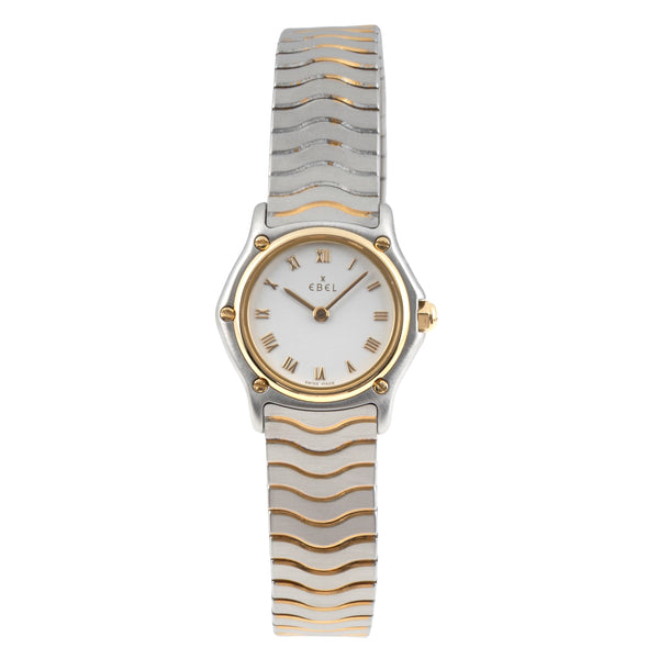 Ebel Classic Wave acier / or  quartz montre pour femmes 1057901  [2604450]