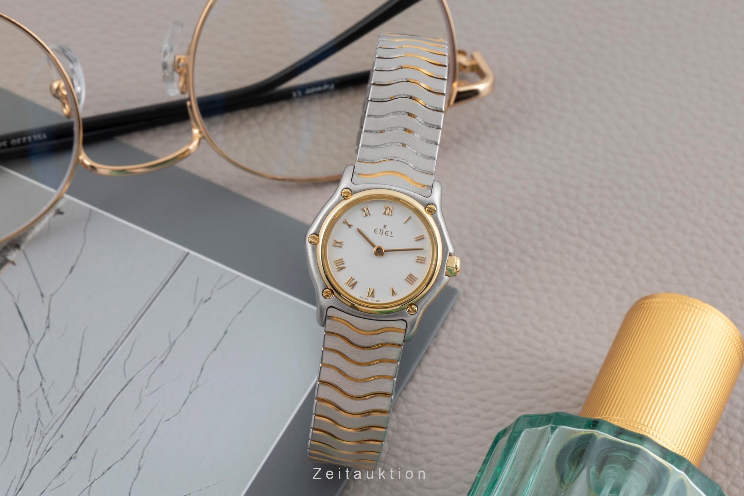 Ebel Classic Wave steel / gold quartz Kal. 057 Ref. 1057901 | 2604450