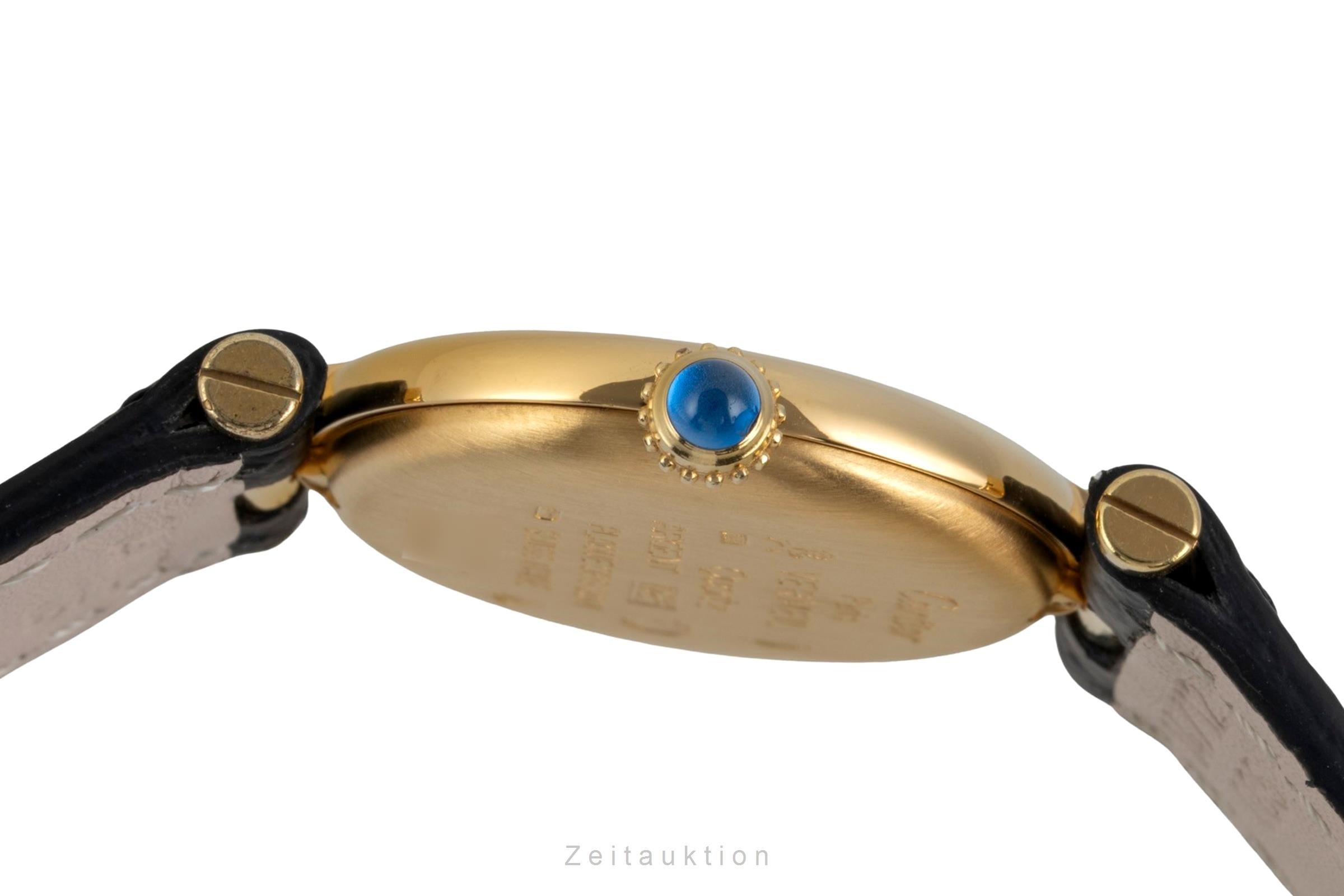 Cartier Vendome silver-gilt quartz women's watch 590004  [2604451]
