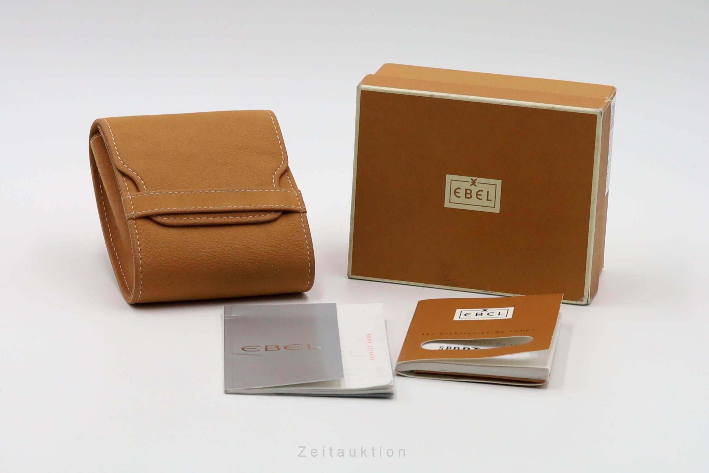 Ebel Sportwave Stahl / Gold Damenuhr Datum Ref. E6087621 Box [2604452]