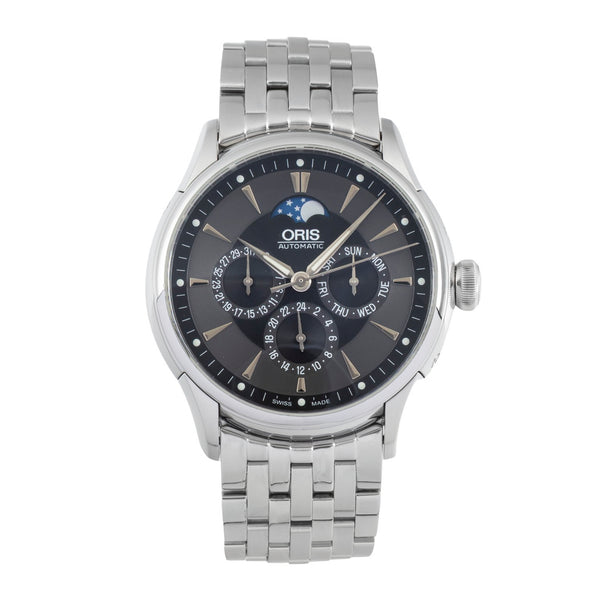 Oris Artelier acciaio automatismo orologio da uomo 01 581 7592 4054-07 8 21 73  [2604454]