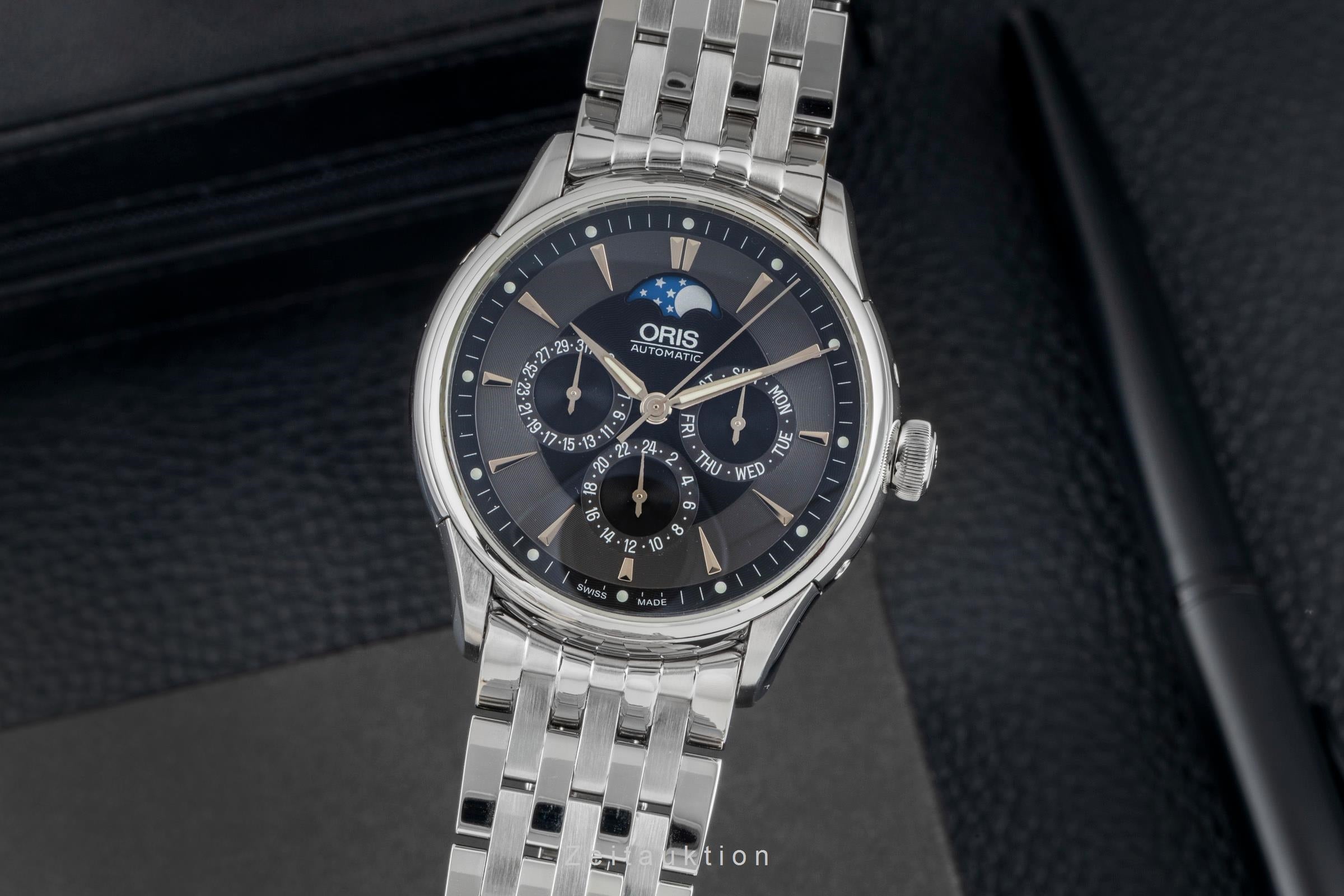 Oris Artelier acciaio automatismo orologio da uomo 01 581 7592 4054-07 8 21 73  [2604454]