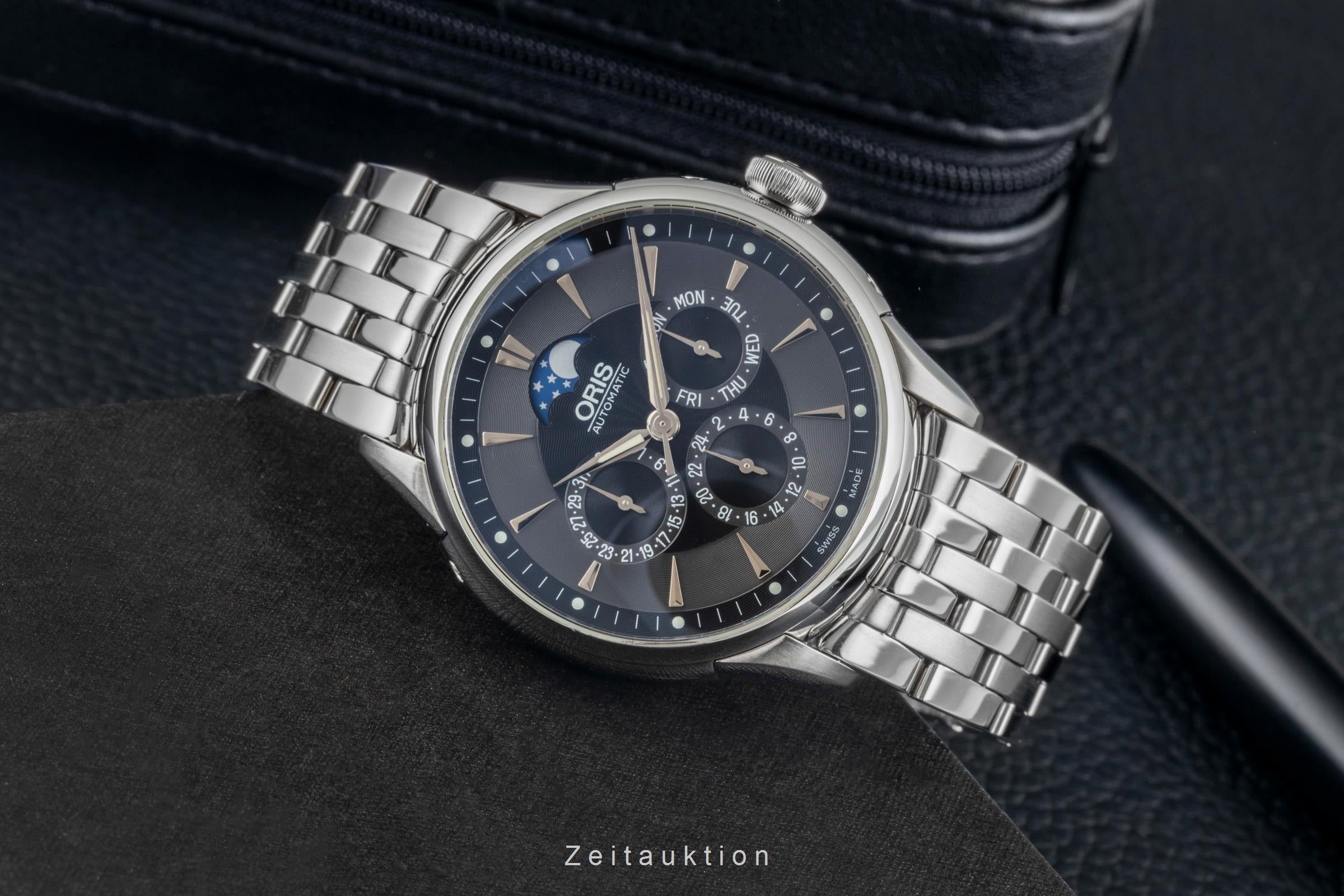 Oris Artelier acciaio automatismo orologio da uomo 01 581 7592 4054-07 8 21 73  [2604454]