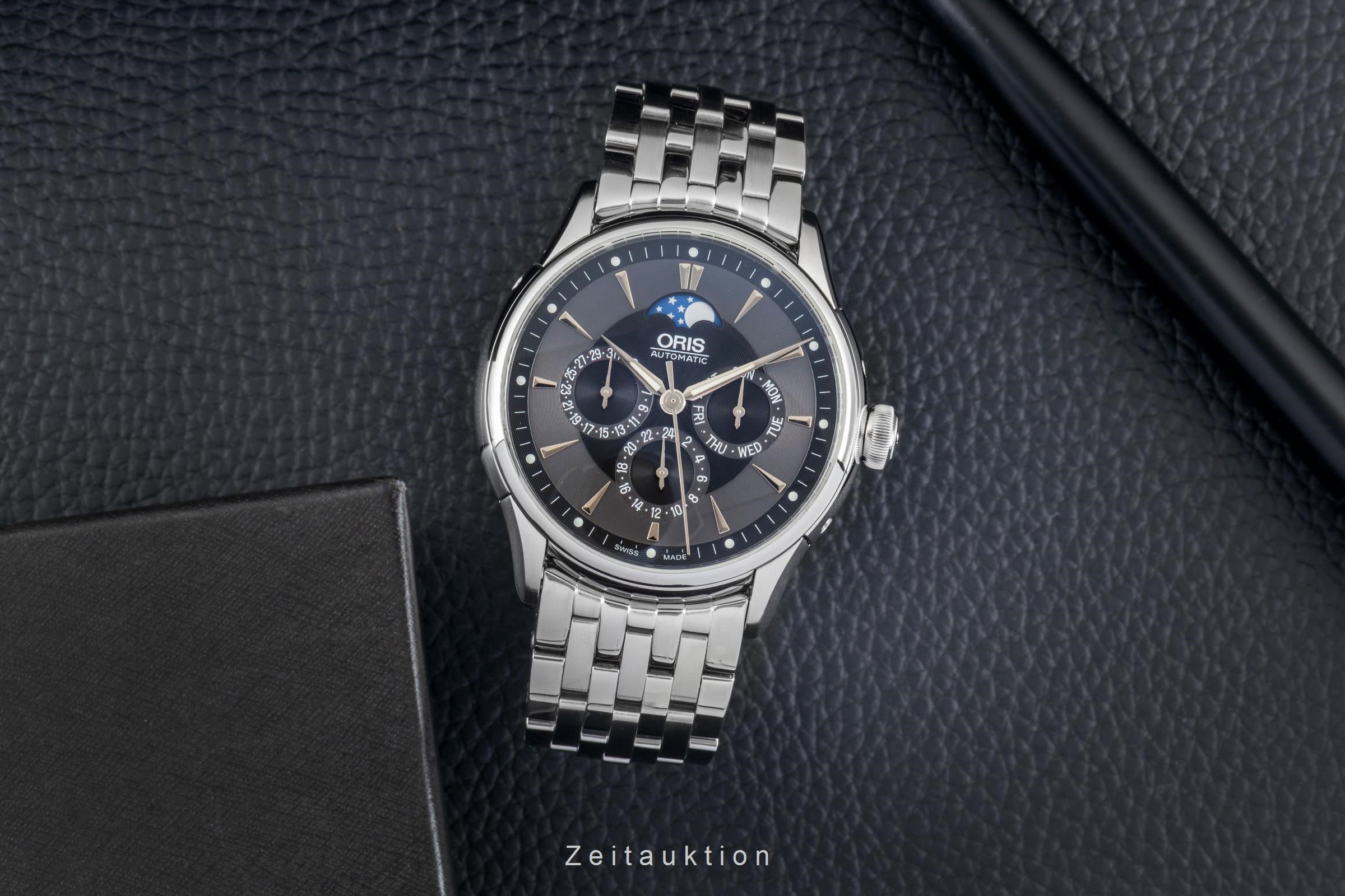 Oris Artelier acciaio automatismo orologio da uomo 01 581 7592 4054-07 8 21 73  [2604454]