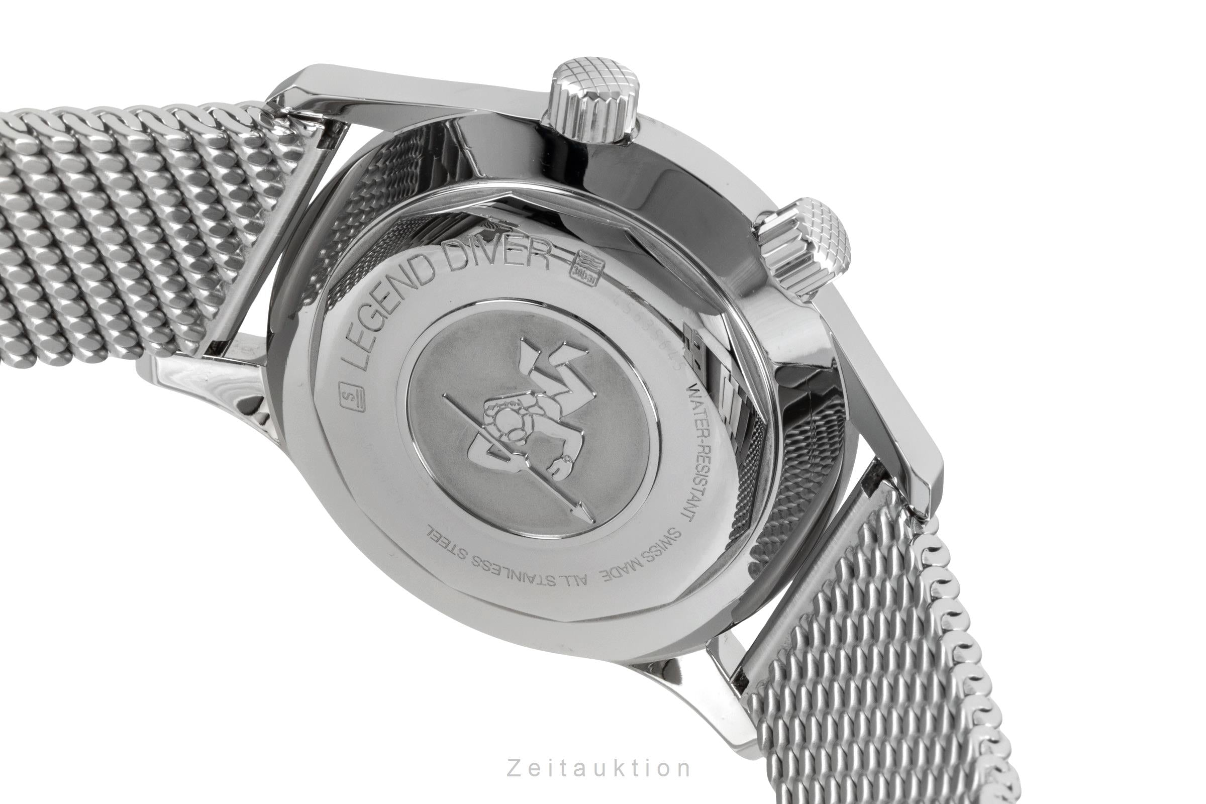 Longines Legend Diver acero automático reloj para caballeros L3.674.4.50.6 LP: 3950EUR  [2604455]