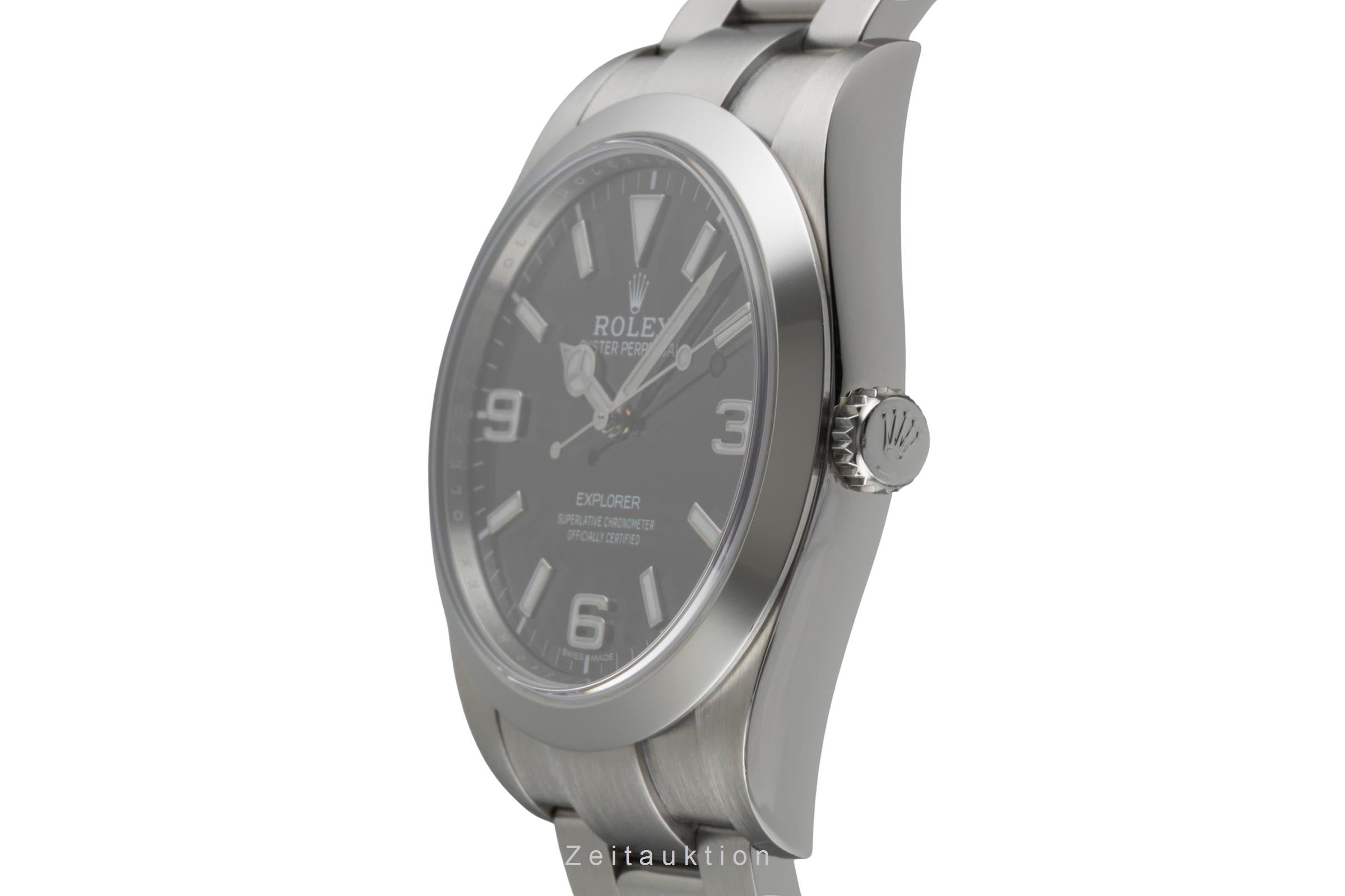 Rolex Explorer acier automatique montre pour hommes 214270  [2604459]