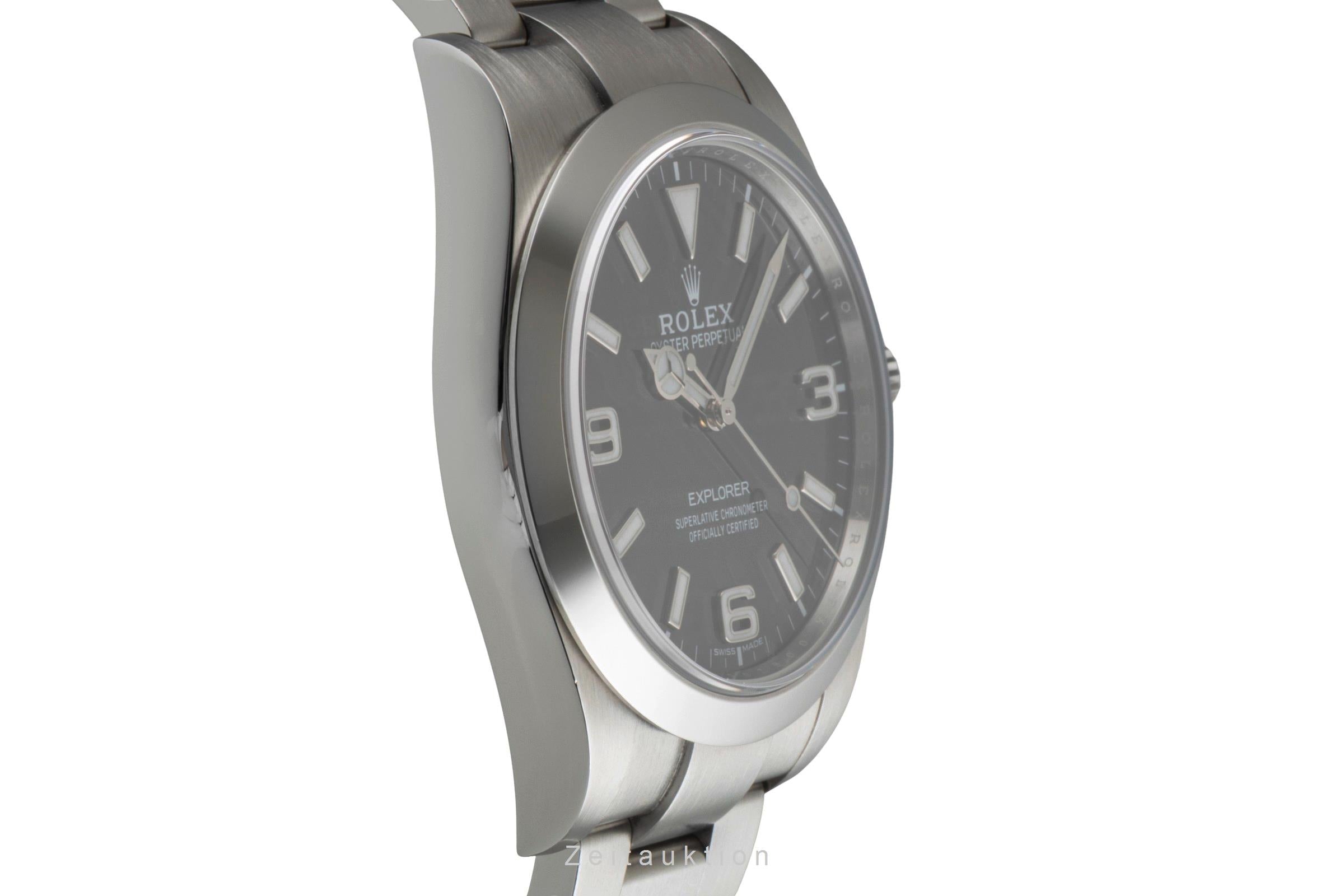 Rolex Explorer acier automatique montre pour hommes 214270  [2604459]