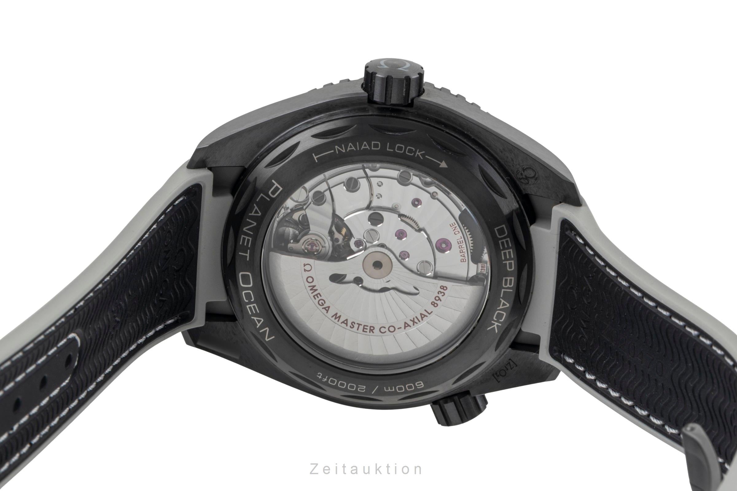 Omega Seamaster Planet Ocean GMT Worldtimer Ref. 215.92.46.22.01.007 B&P 2026 [2604461]