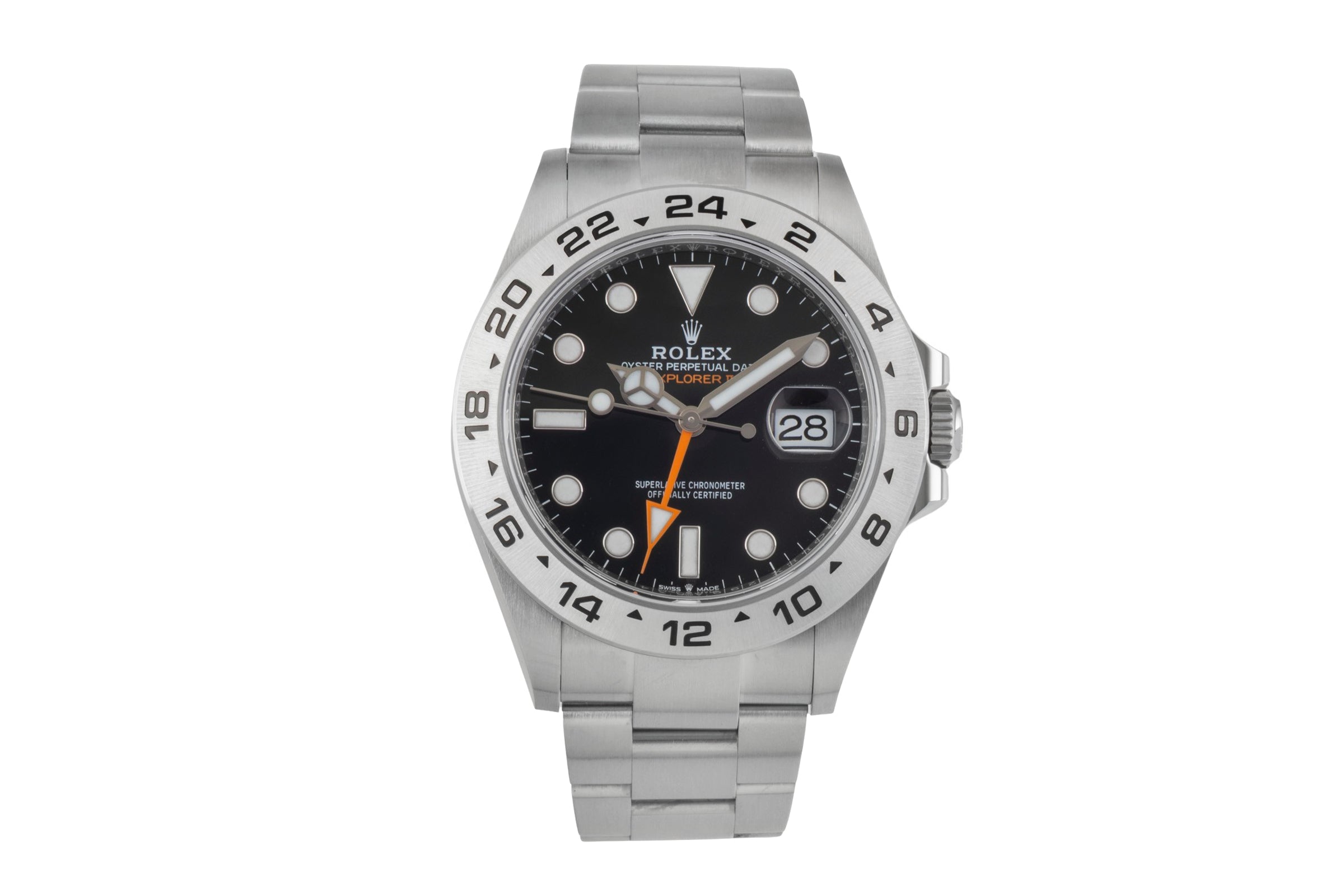 Rolex Explorer II Black Dial Automatik Edelstahl Herrenuhr Ref. 226570 B&P 2022 [2604463]