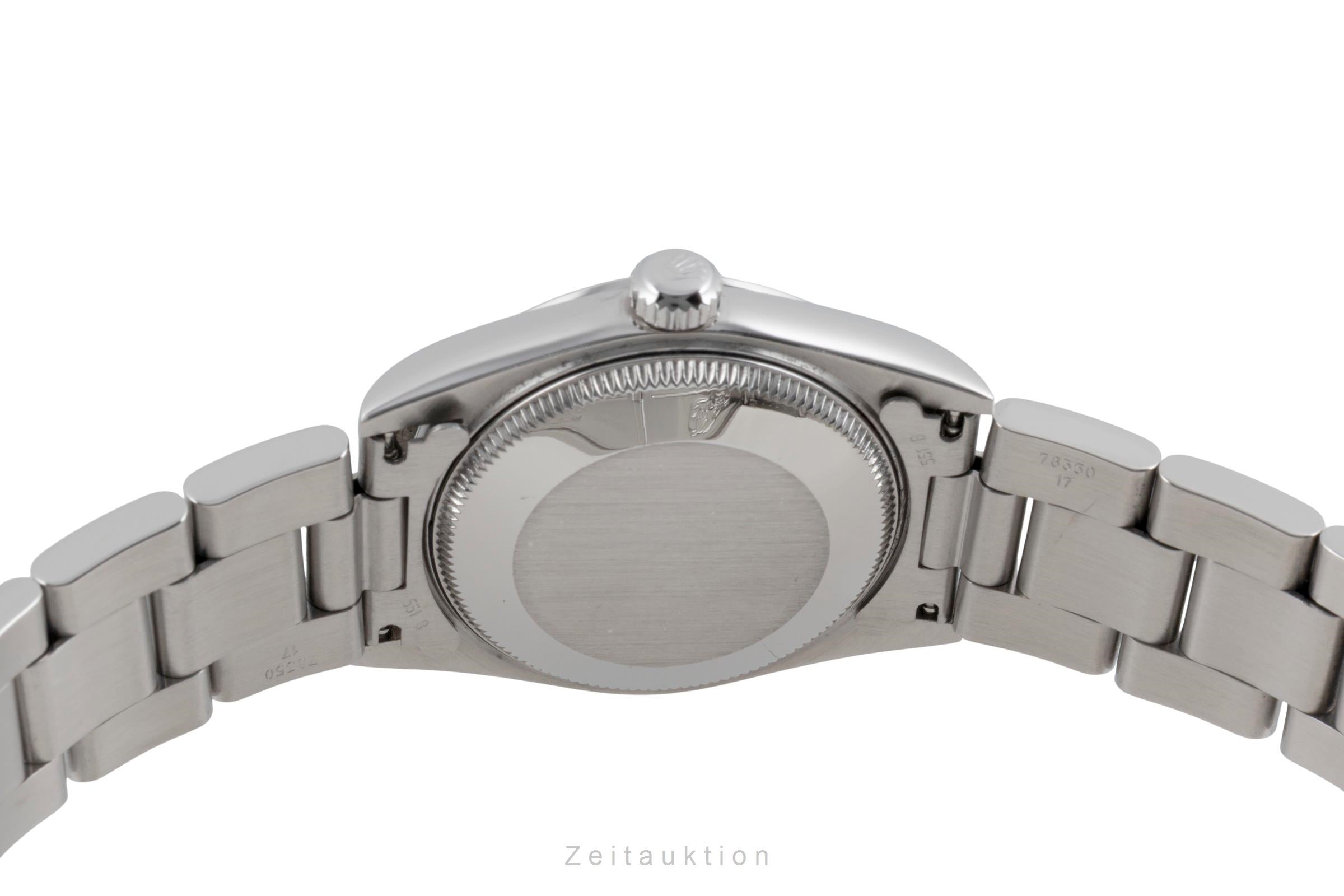 Rolex Oyster Perpetual 31 Black Dial Edelstahl Automatik Damenuhr Ref. 77080 [2604464]