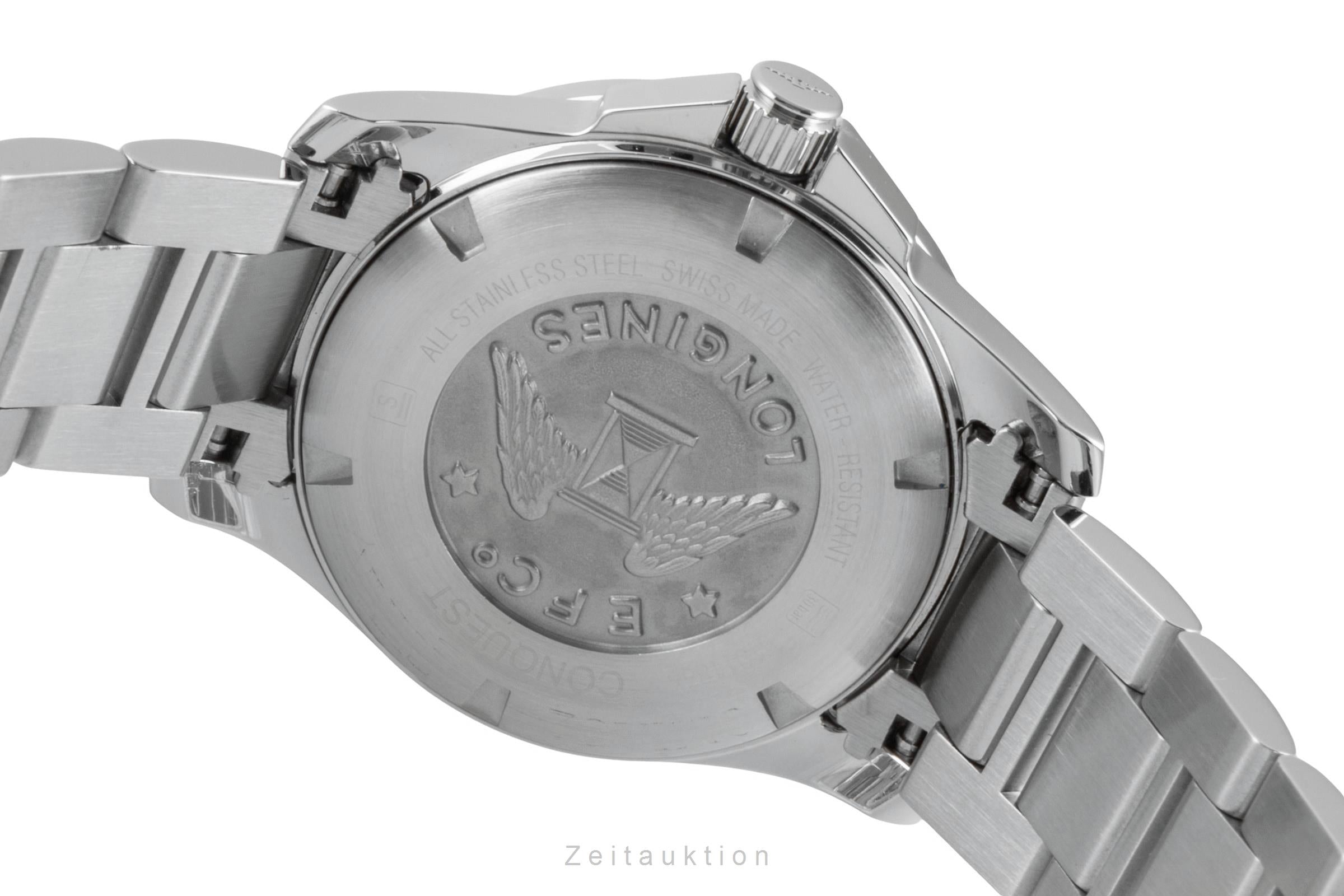 Longines Conquest acier quartz montre pour femmes L3.376.4.97.6 LP: 1500EUR  [2604466]