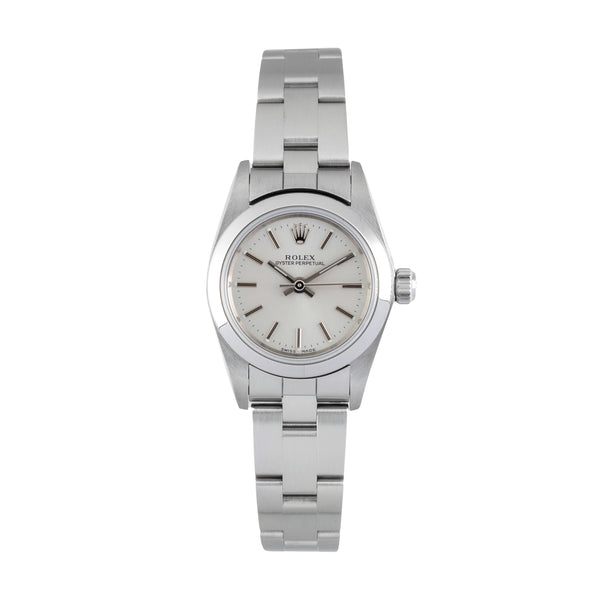Rolex Oyster Perpetual steel automatic women's watch 76080  [2604468]