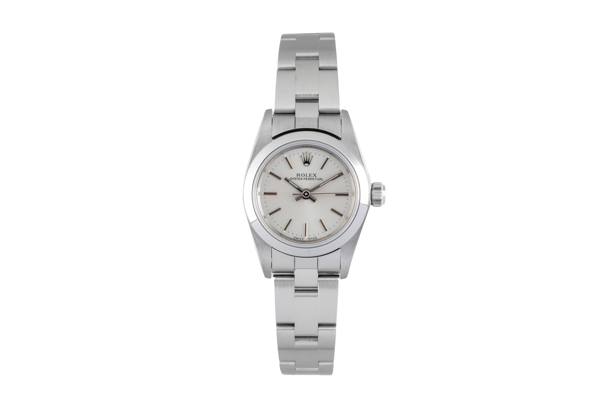 Rolex Oyster Perpetual acier automatique montre pour femmes 76080  [2604468]