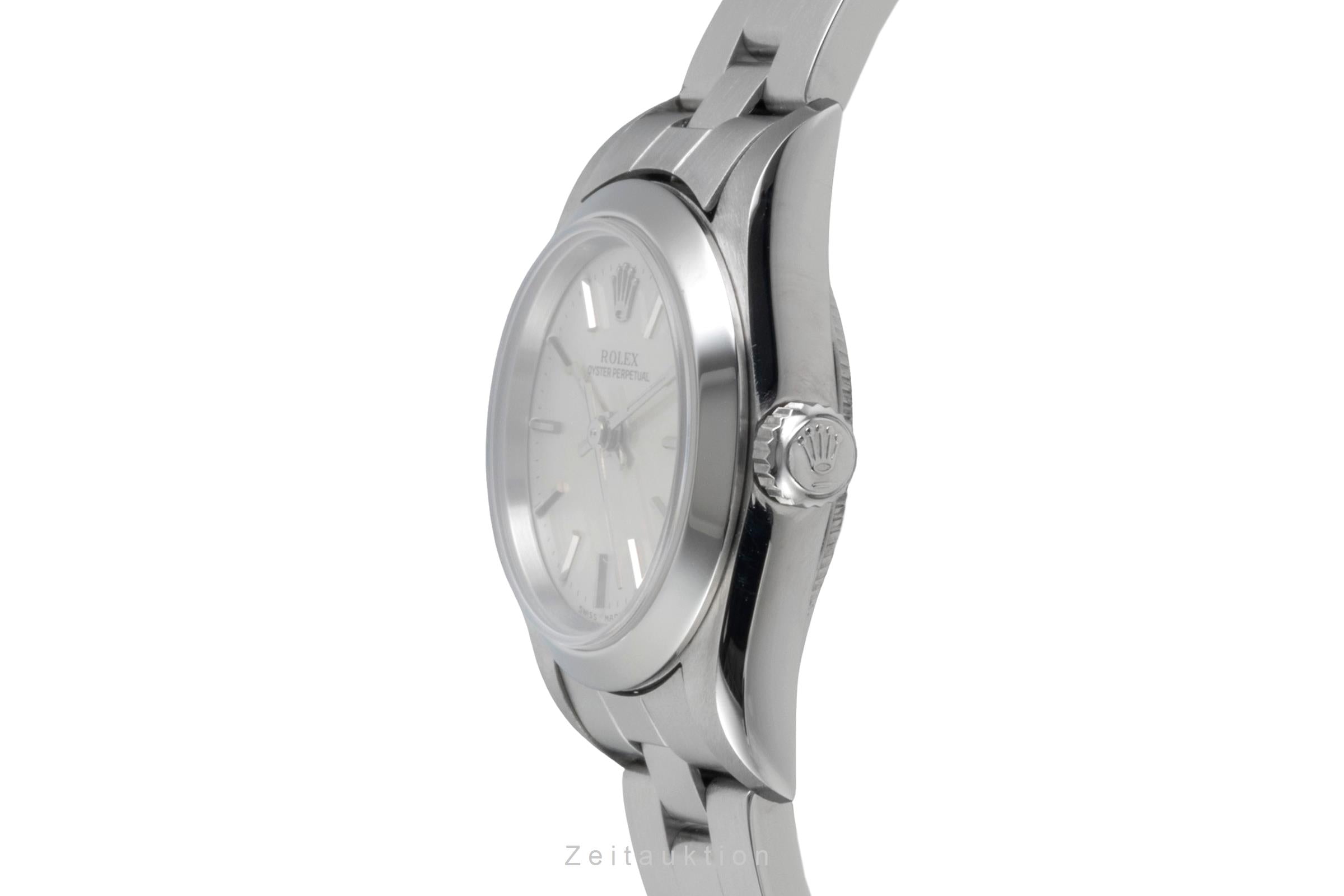 Rolex Oyster Perpetual steel automatic women's watch 76080  [2604468]