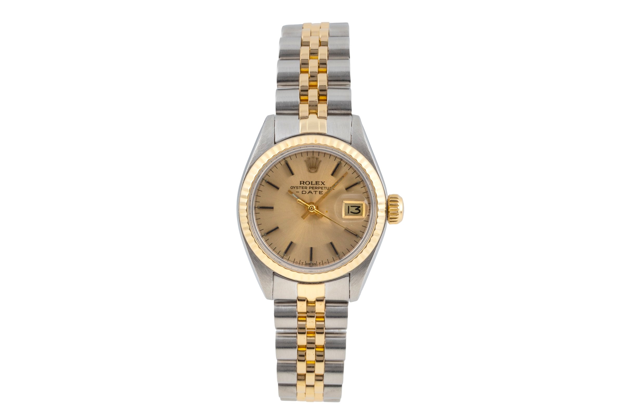 Rolex Lady Date Edelstahl / Gelbgold Automatik Damenuhr Ref. 6917 Klassiker [2604469]