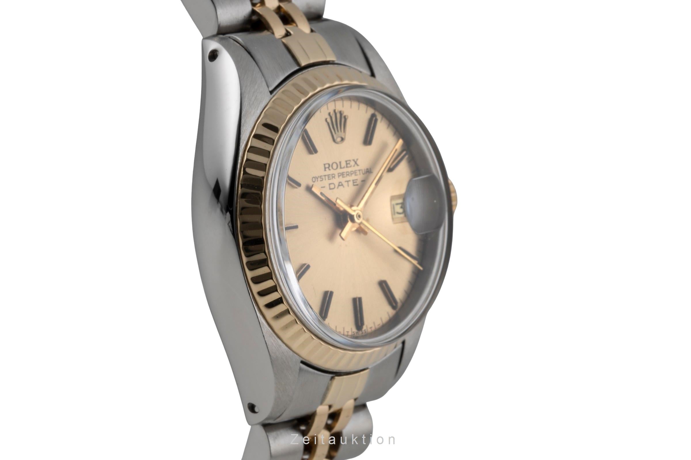 Rolex Lady Date Edelstahl / Gelbgold Automatik Damenuhr Ref. 6917 Klassiker [2604469]