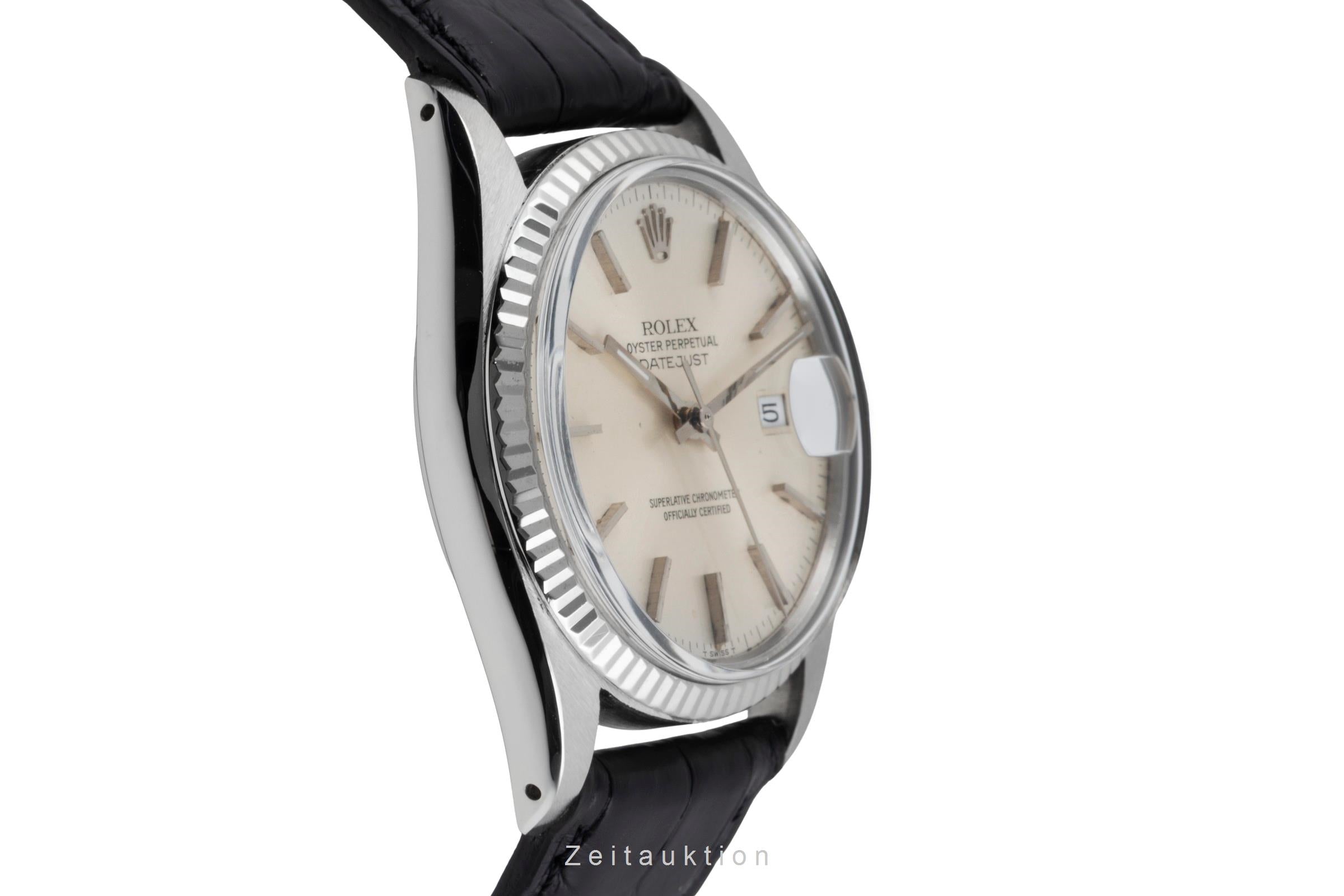 Rolex Datejust steel / white gold automatic men's watch 16014 Vintage  [2604470]