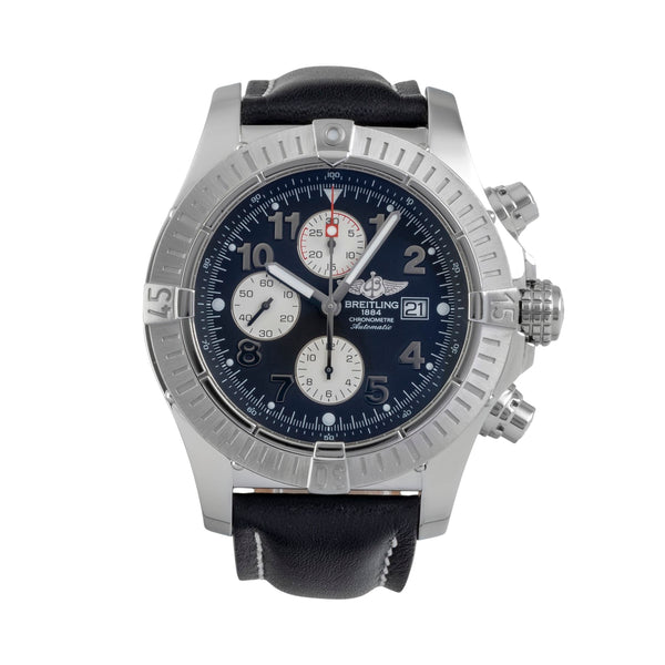 Breitling Super Avenger Chronograph Stahl Automatik Herrenuhr Ref. A13370 [2604473]
