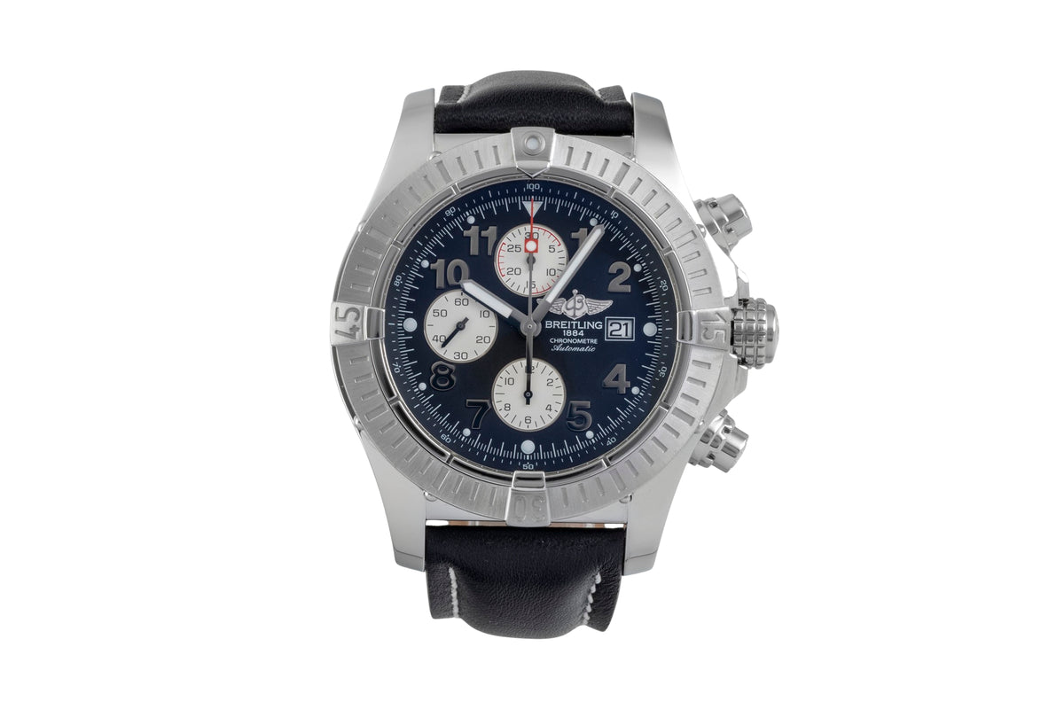 Breitling Super Avenger cronografo acciaio automatismo orologio da uomo A13370  [2604473]