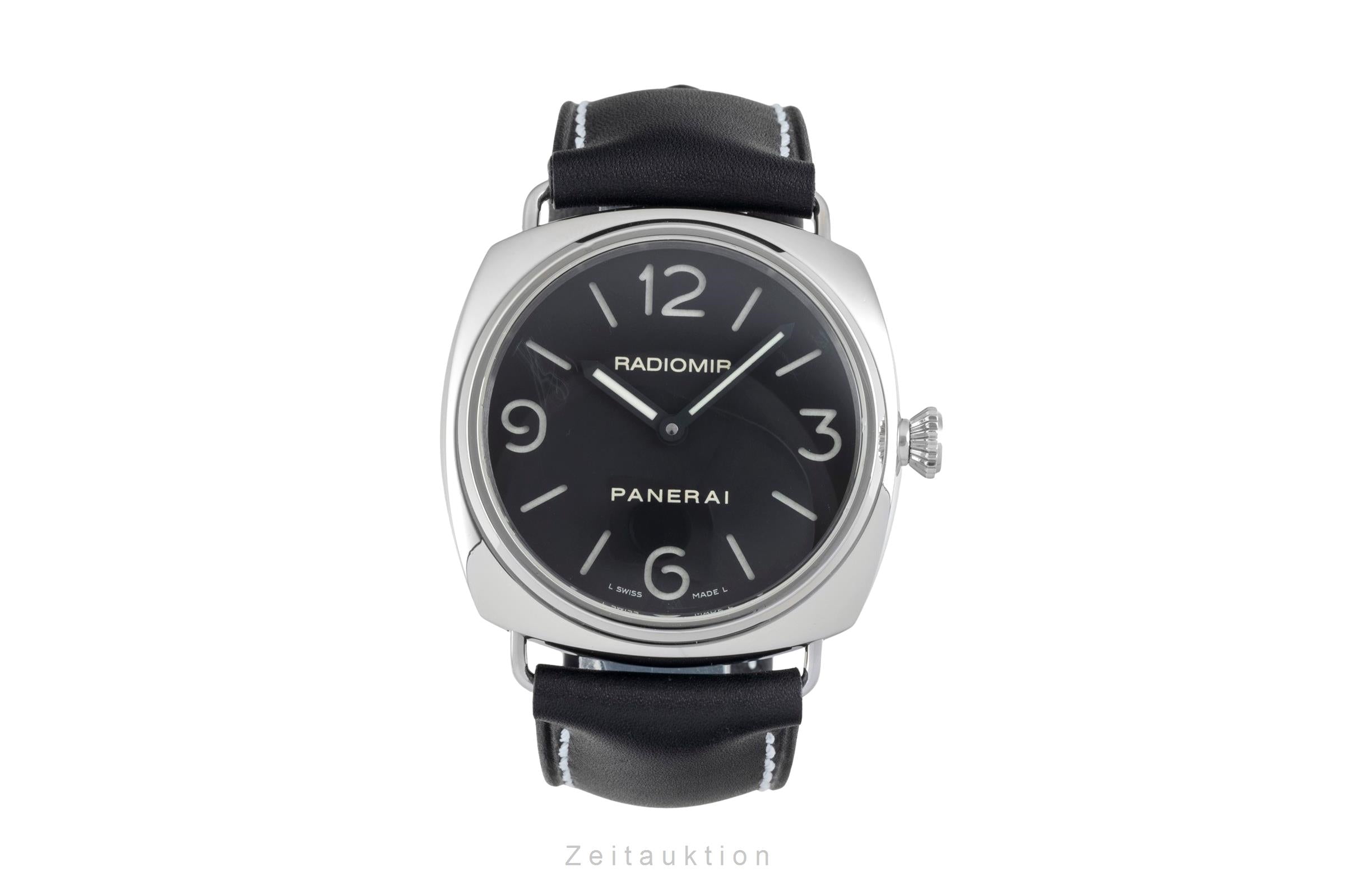 Panerai Radiomir acier à remontage manuel montre pour hommes PAM00210  [2604474]
