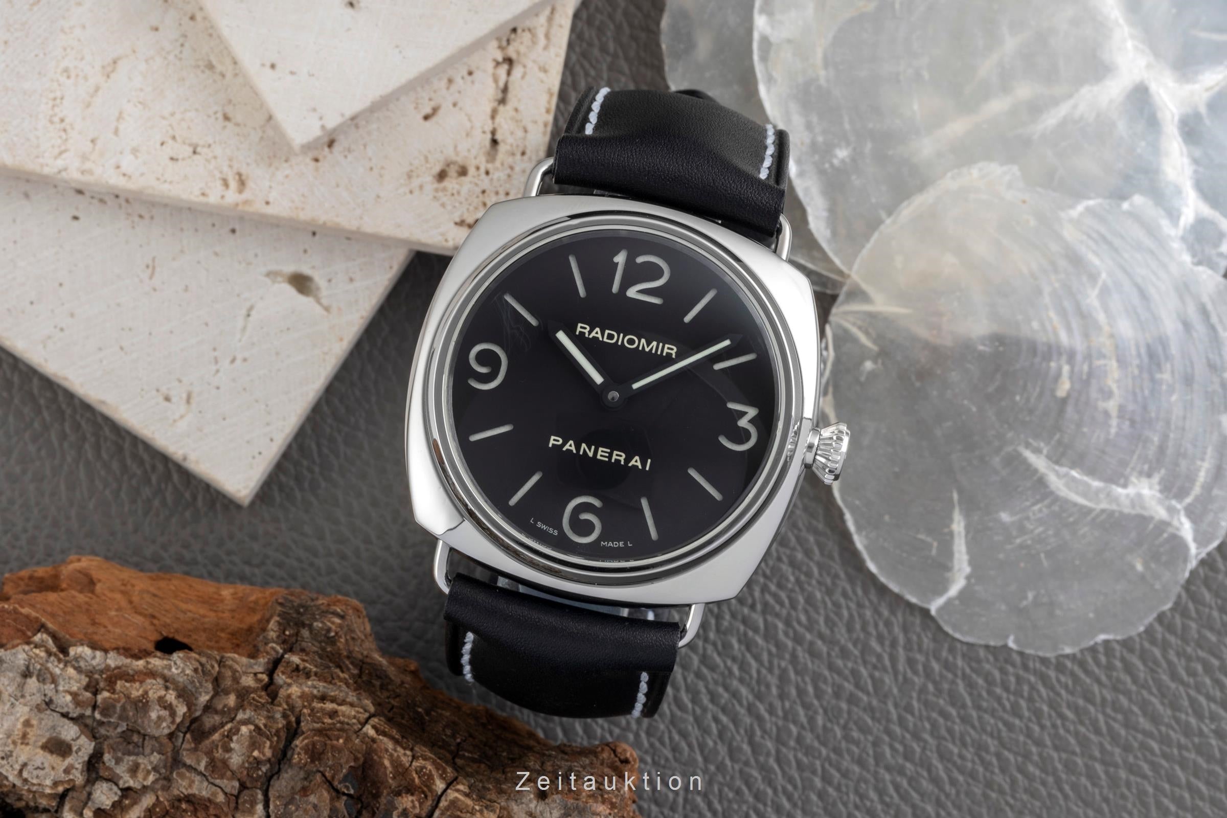 Panerai Radiomir acier à remontage manuel montre pour hommes PAM00210  [2604474]