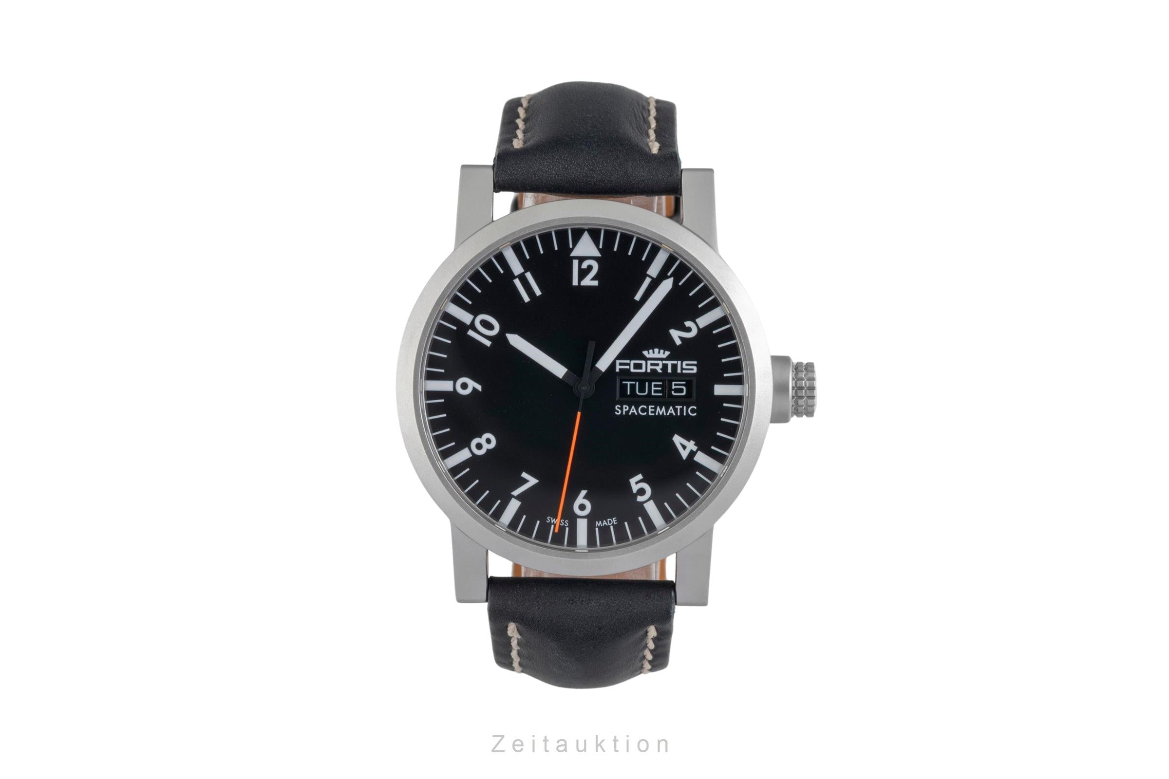 Fortis Spacematic steel automatic men's watch 623.22.158.1  623.22.11L01  [2604475]